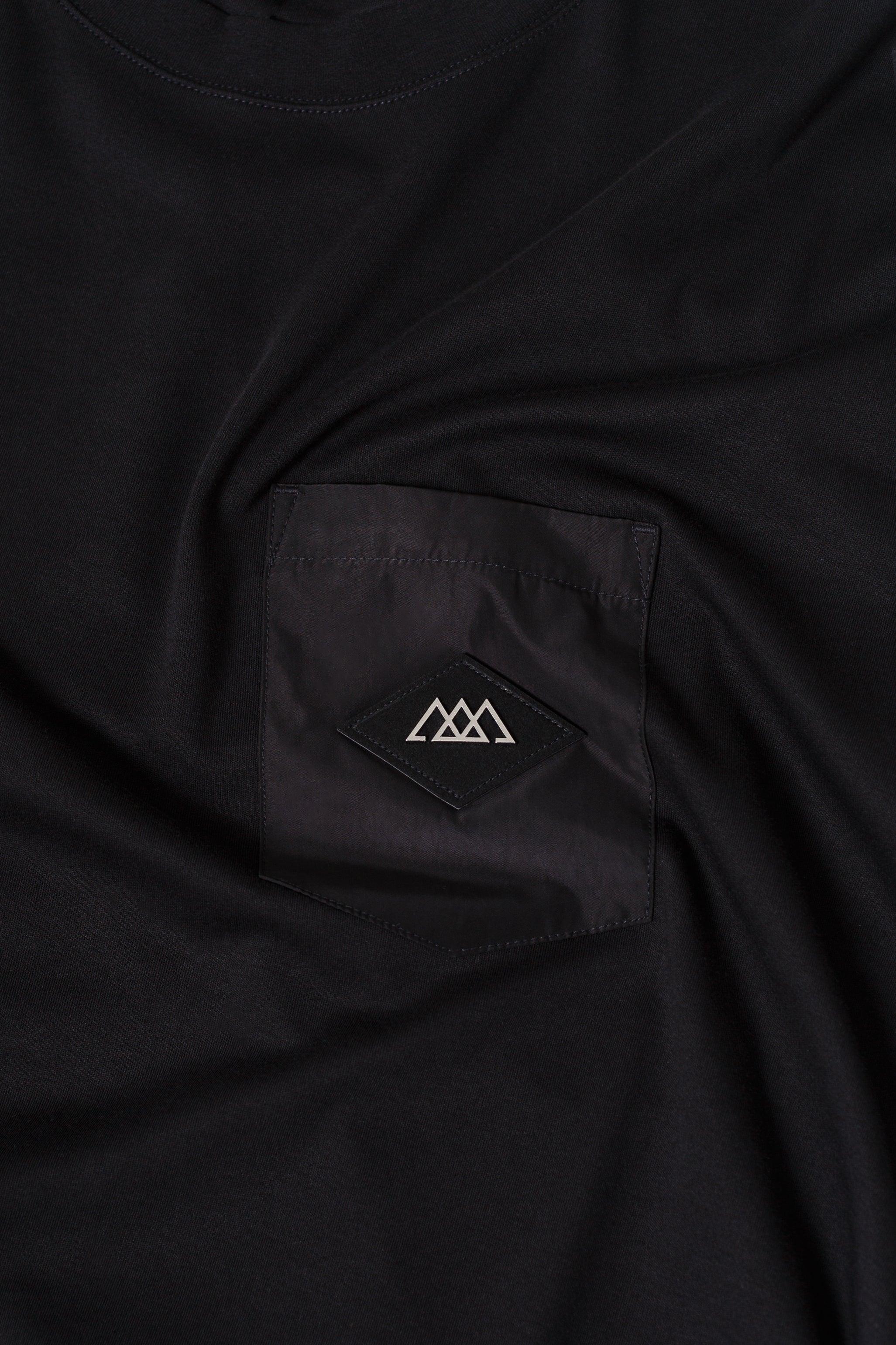 Chaos Pocket Tee - Jet Black