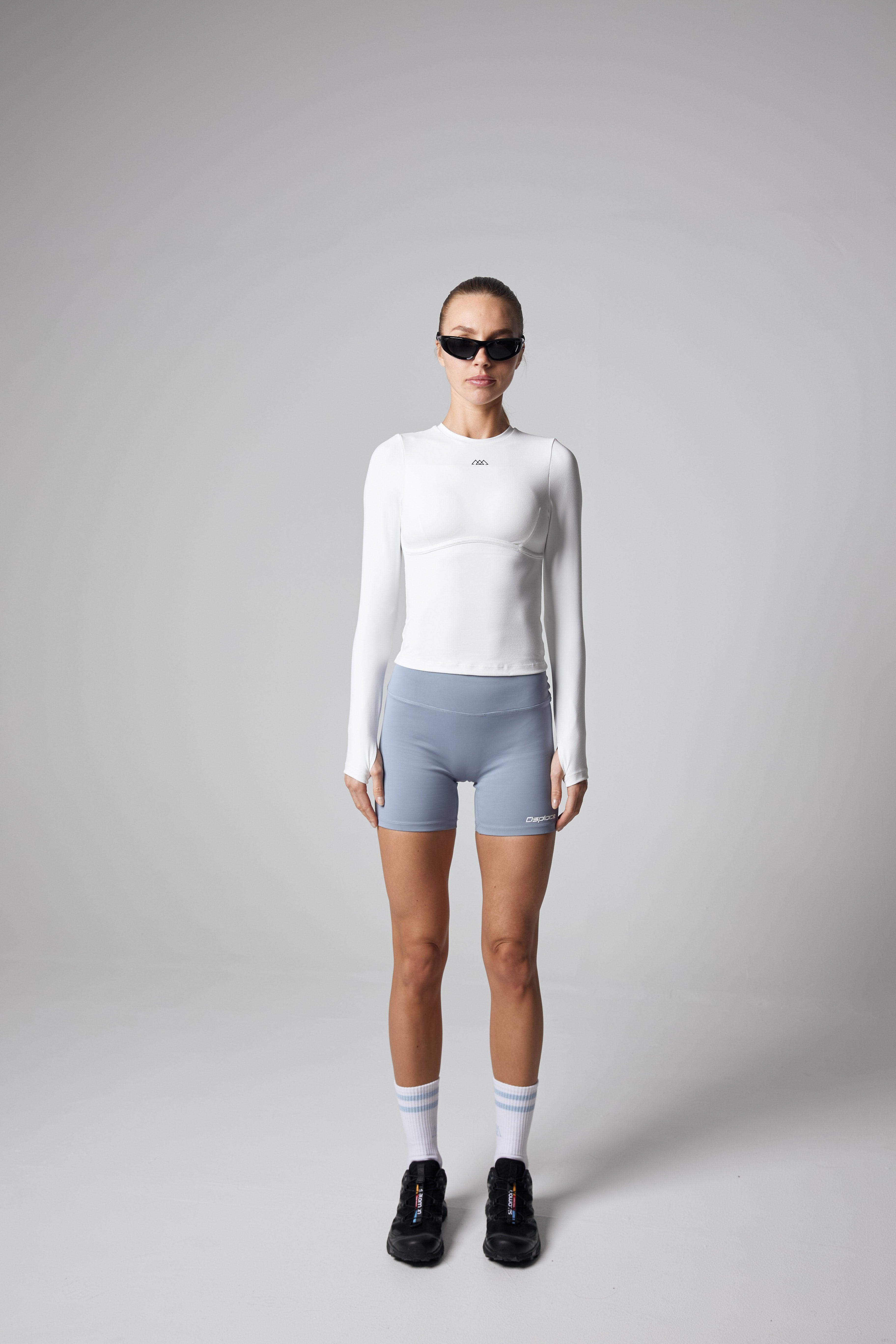 Energy Biker Shorts - Columbia Blue