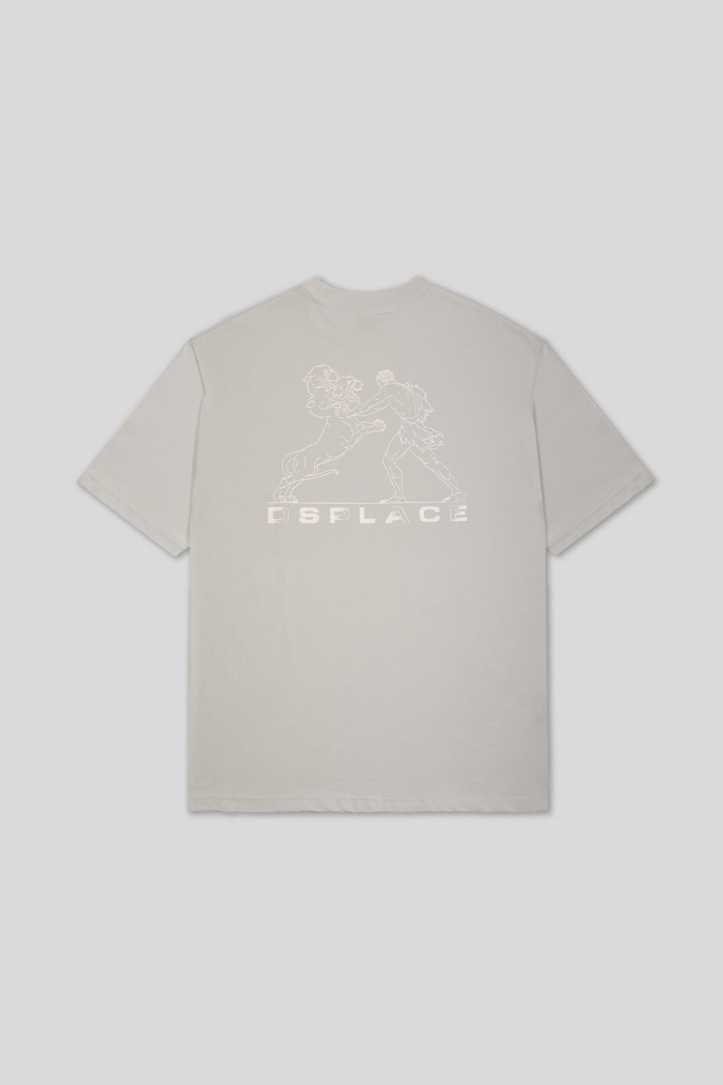 Lionheart Olympus Boxy Tee - Steel Cloud