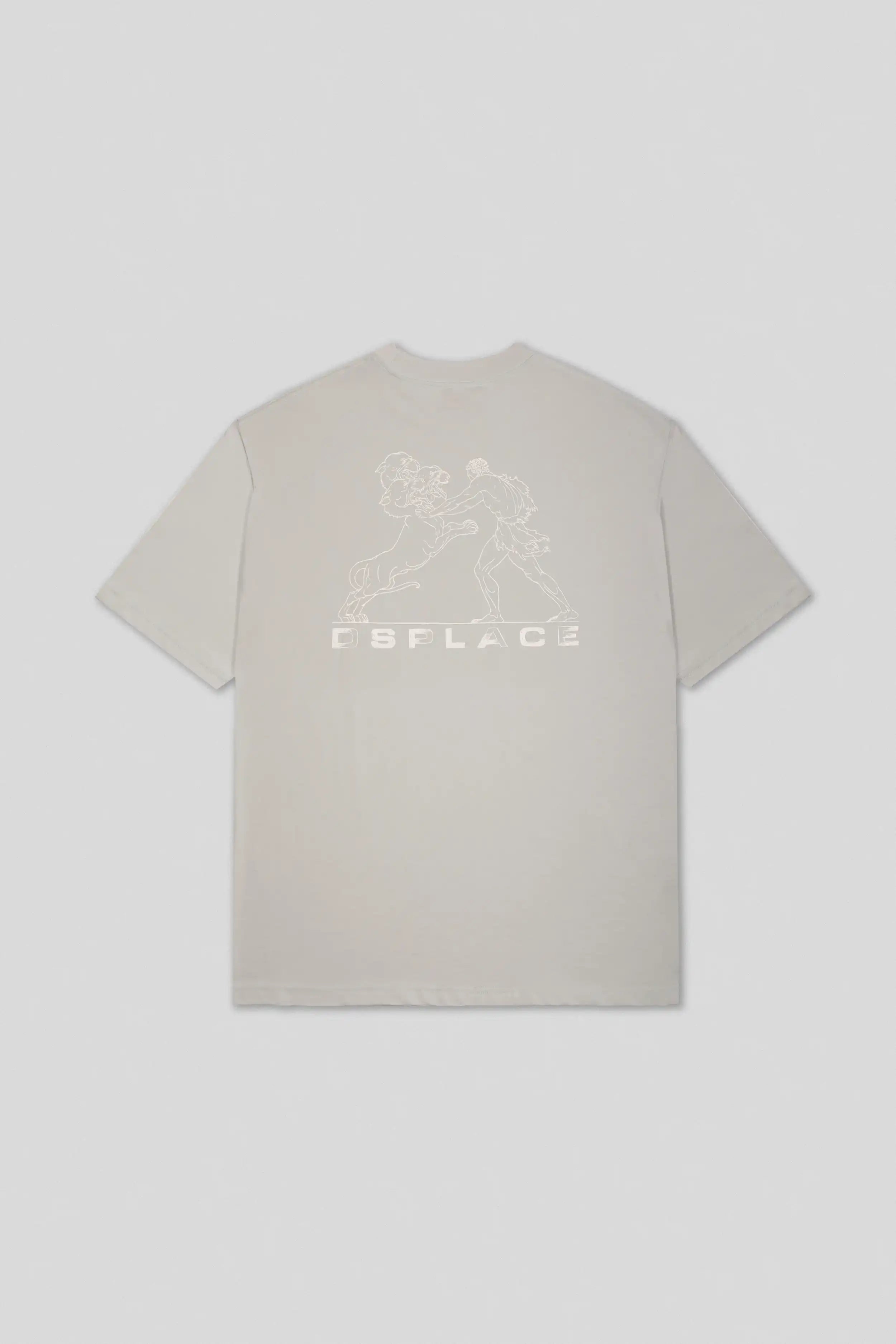 Lionheart Olympus Boxy Tee - Steel Cloud