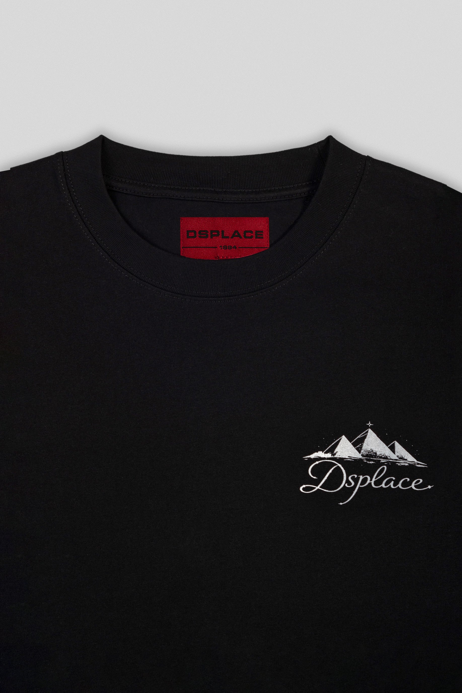 Pyramids Boxy Tee - Black