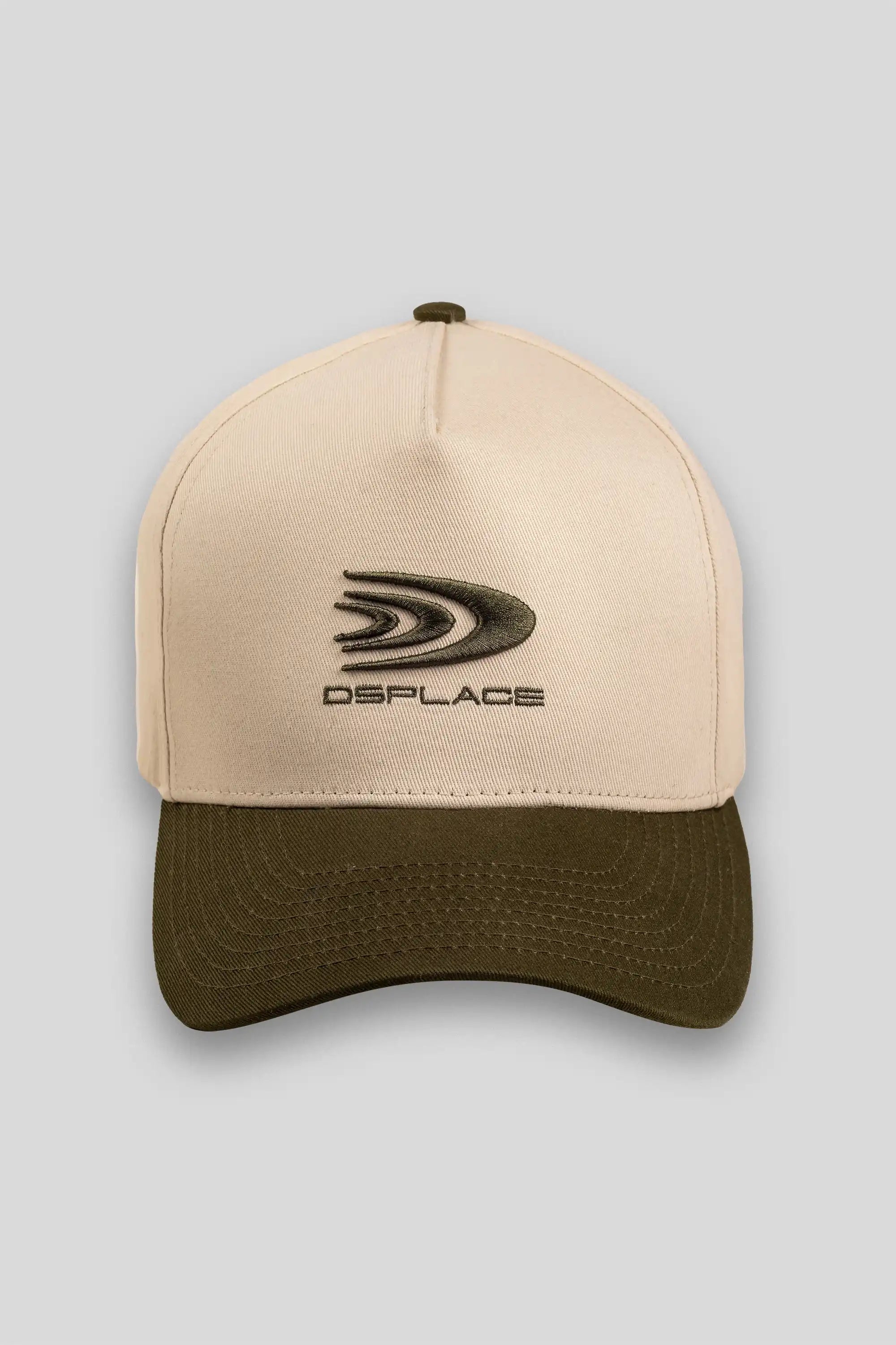 The Rush Cap - Beige & Olive