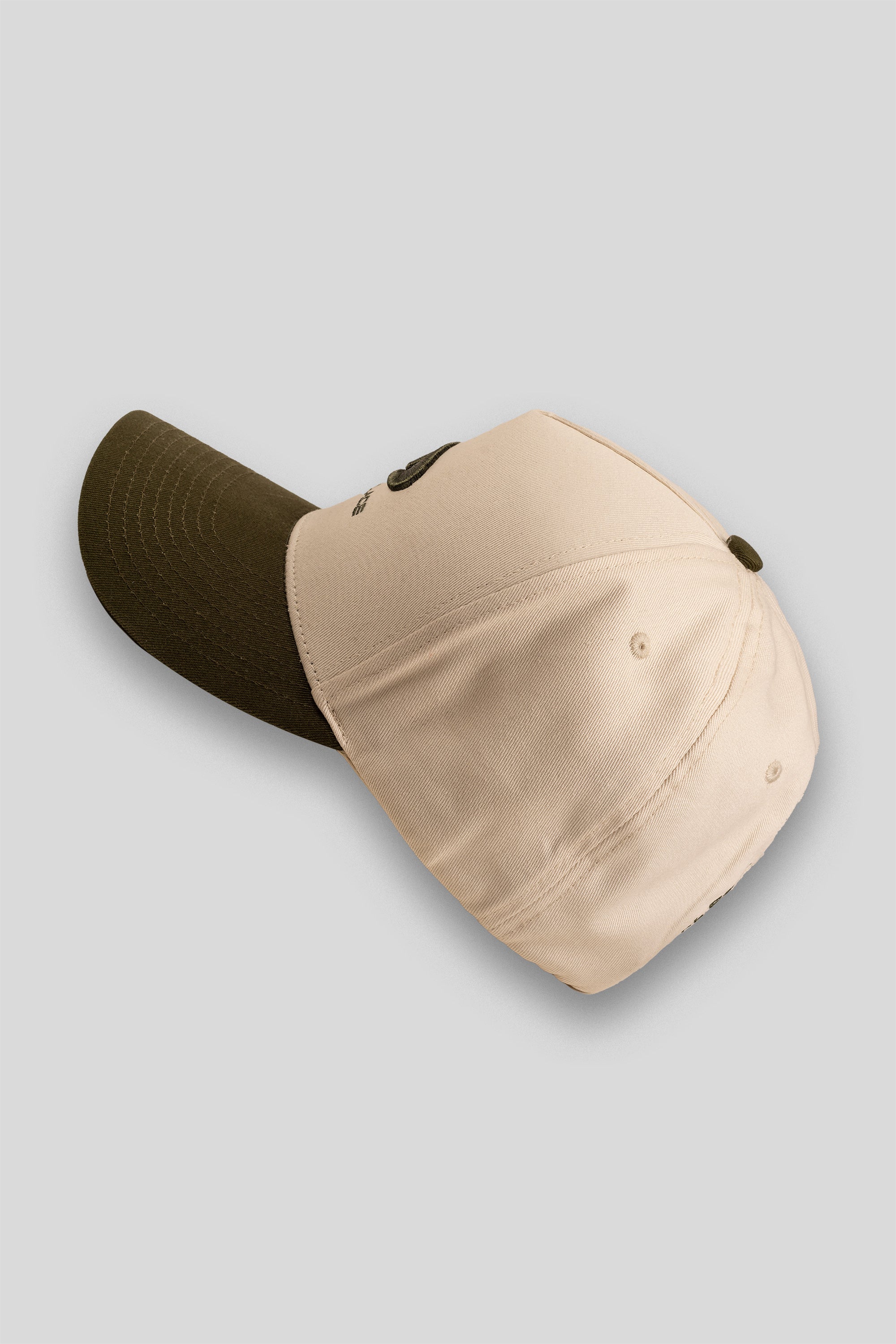 The Rush Cap - Beige & Olive