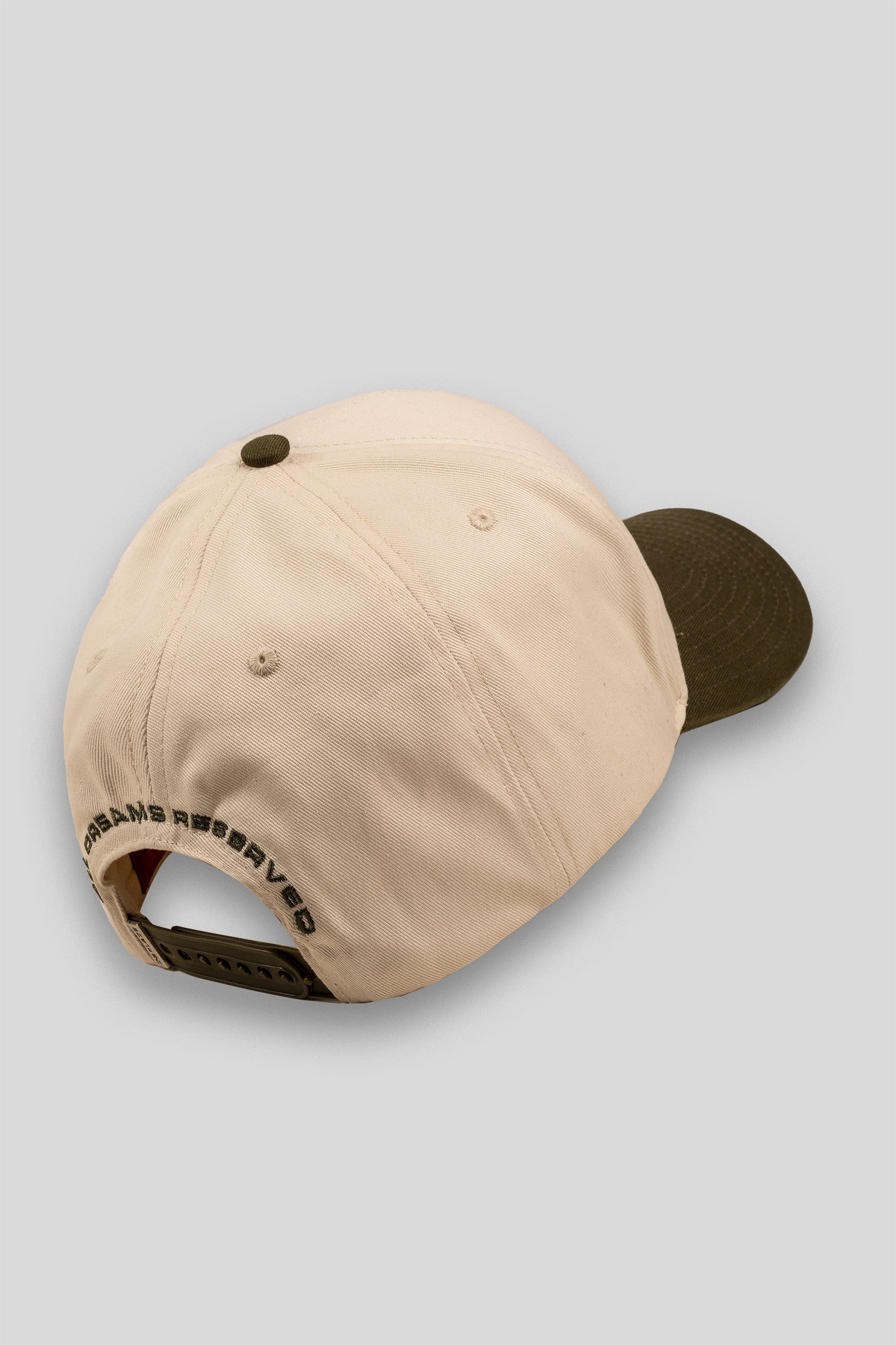 The Rush Cap - Beige & Olive