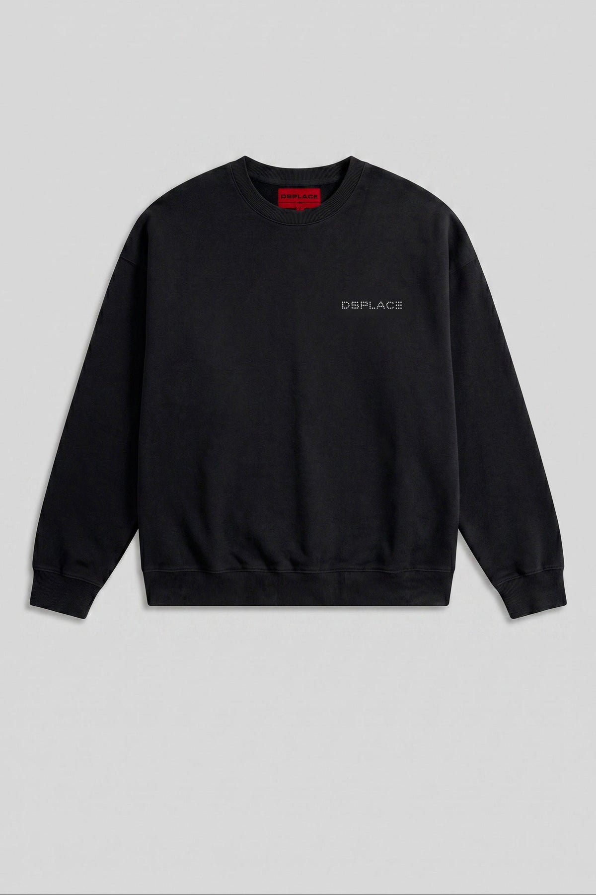 The Ajax Crewneck - Black Lumina Logo