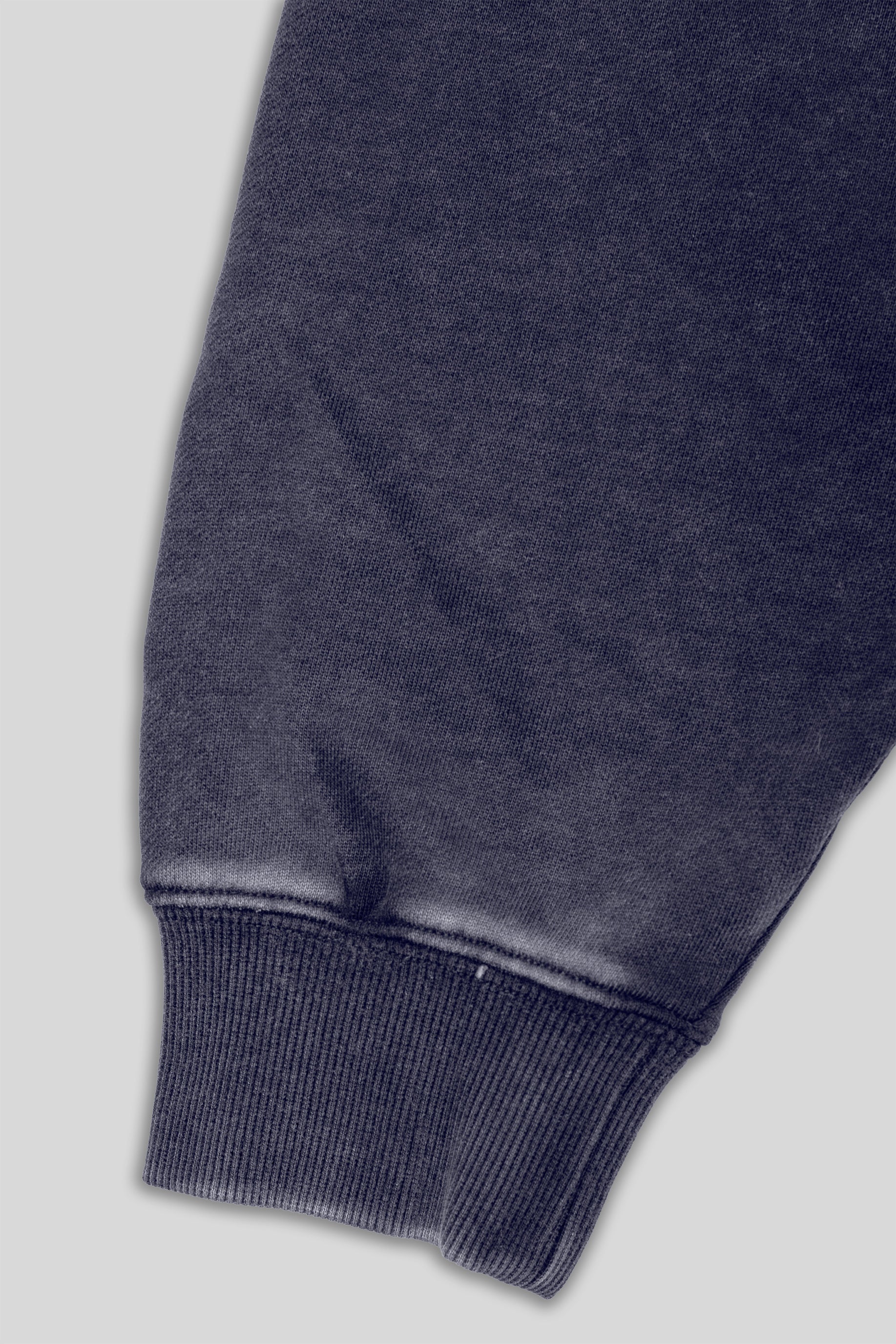 The Ajax Crewneck - Indigo Washed University Logo