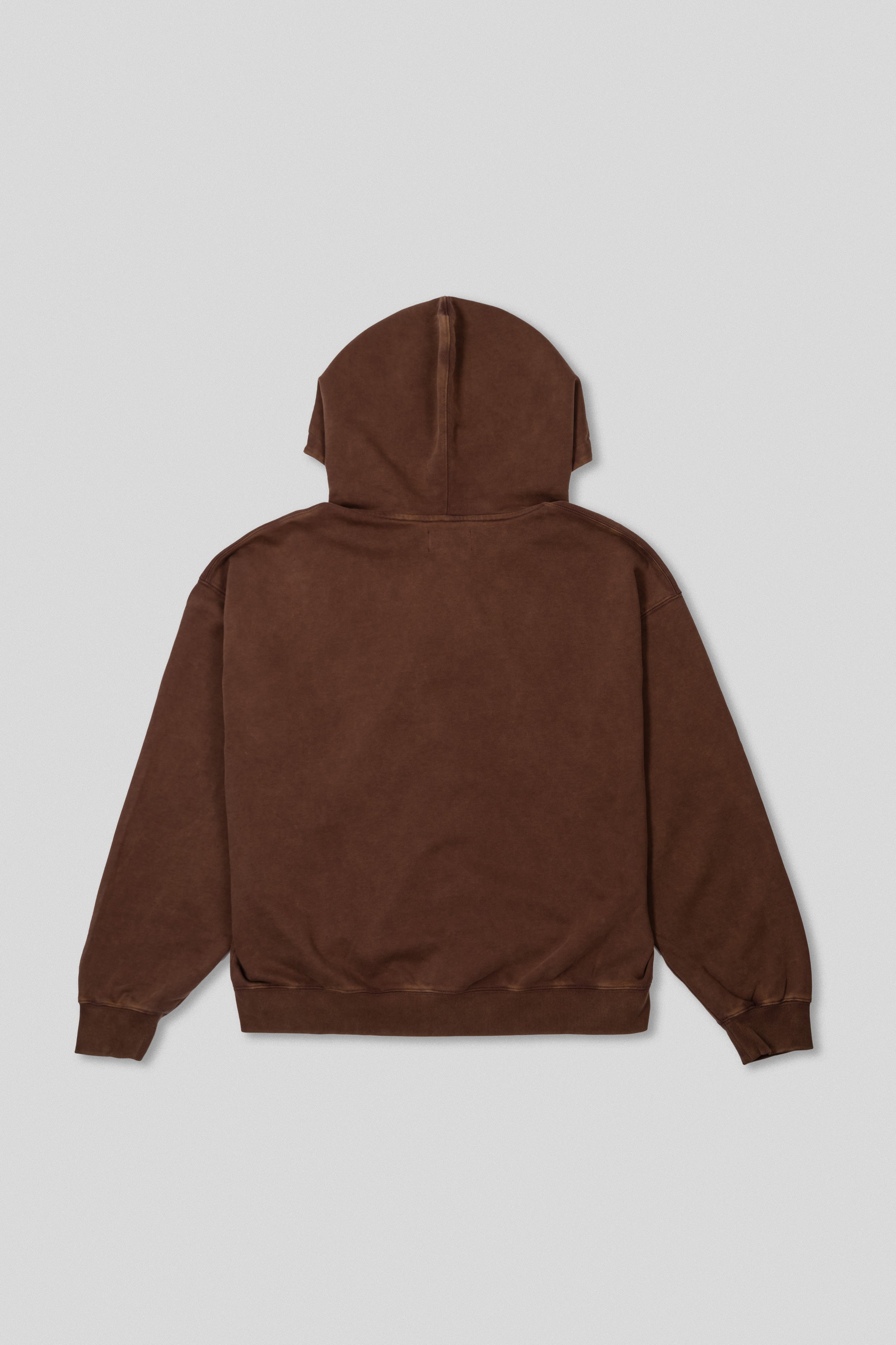 Arden Zipper Hoodie - Washed Mocha