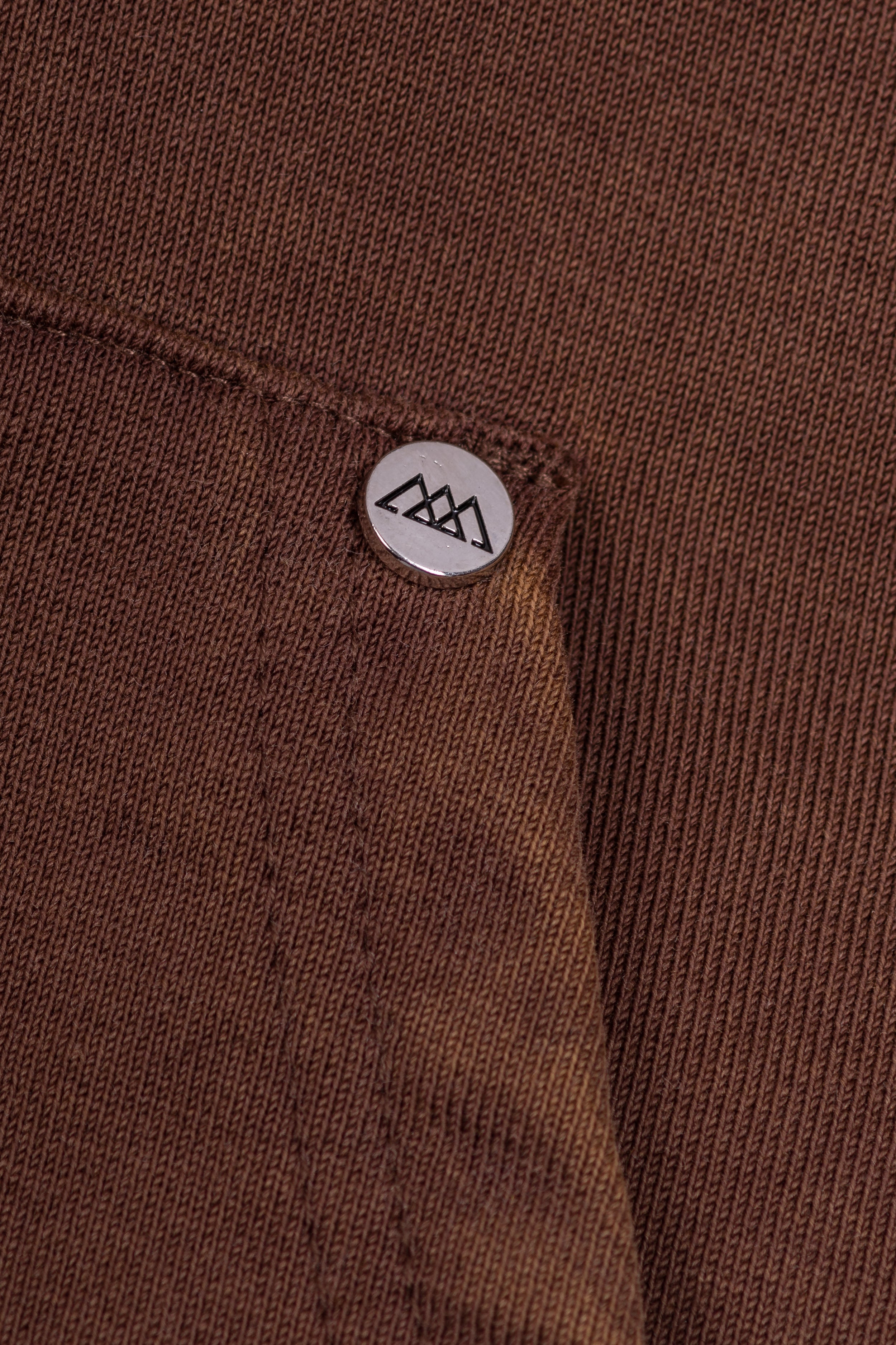 Arden Zipper Hoodie - Washed Mocha