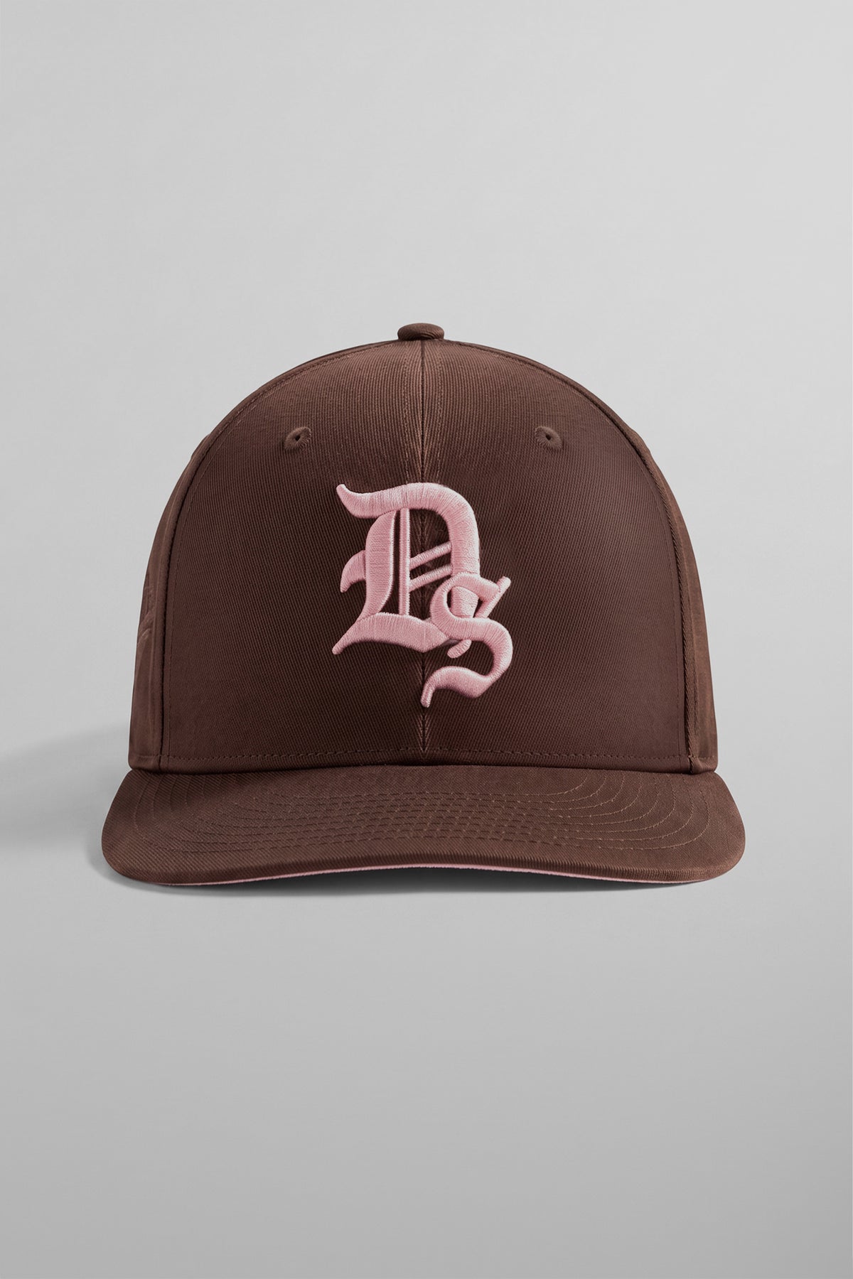 Fitted Baseball Cap - Coco Brown