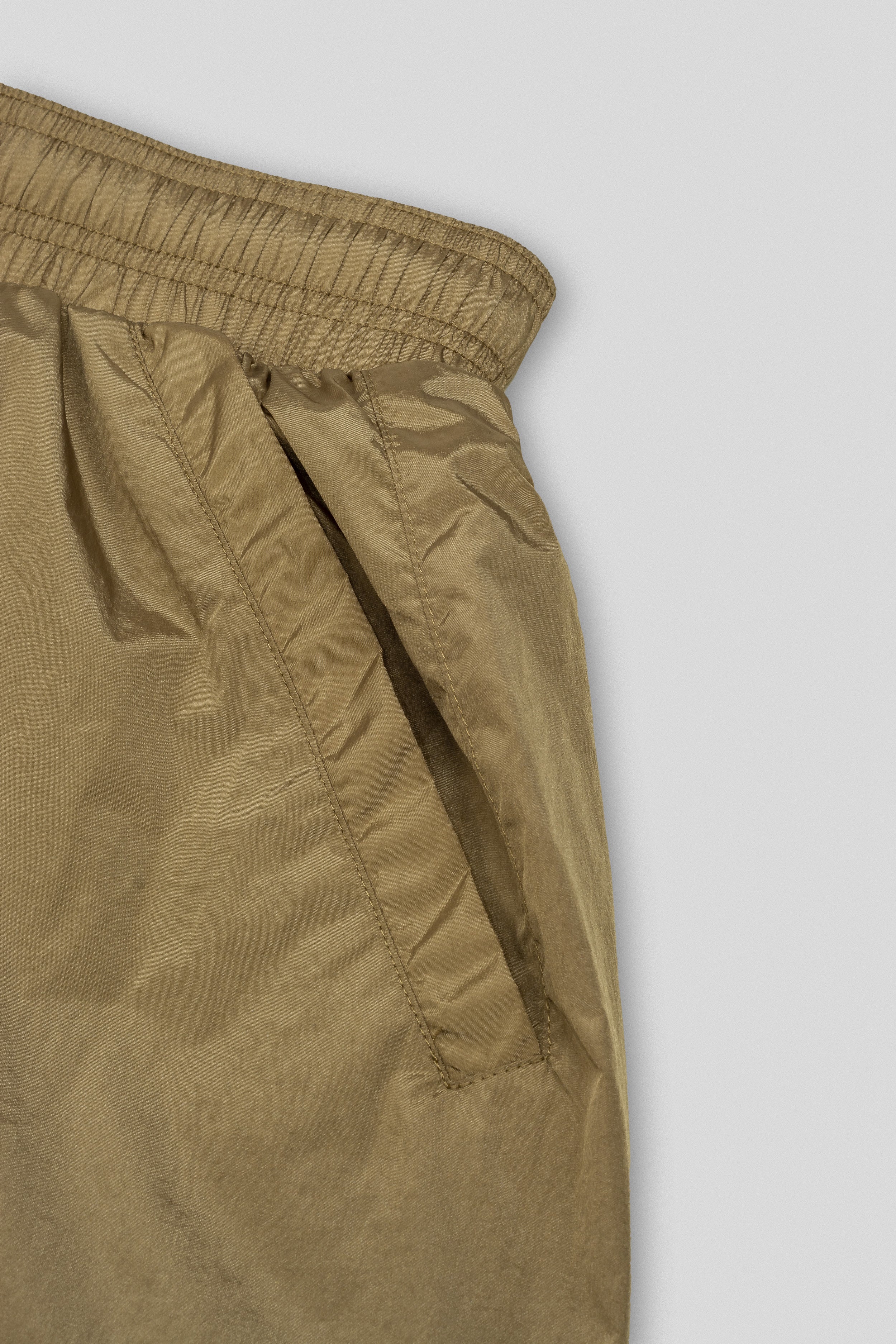 Parachute Nylon Shorts - Caramel