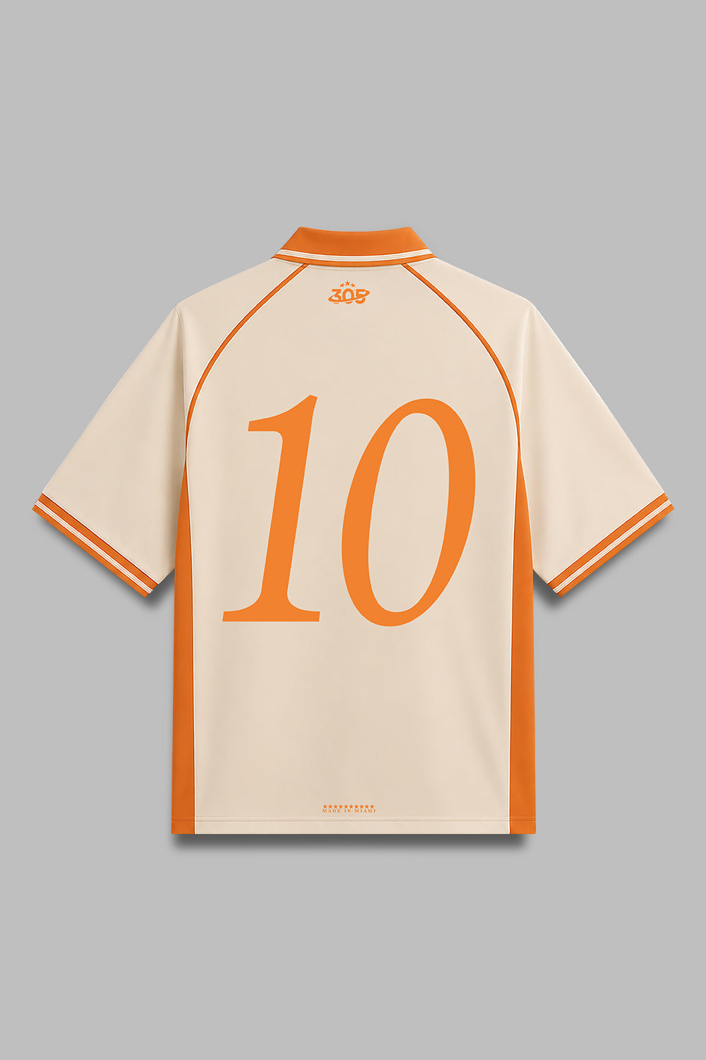 THE HUNGRY POST x DSPLACE JERSEY - ORANGE / CREAM