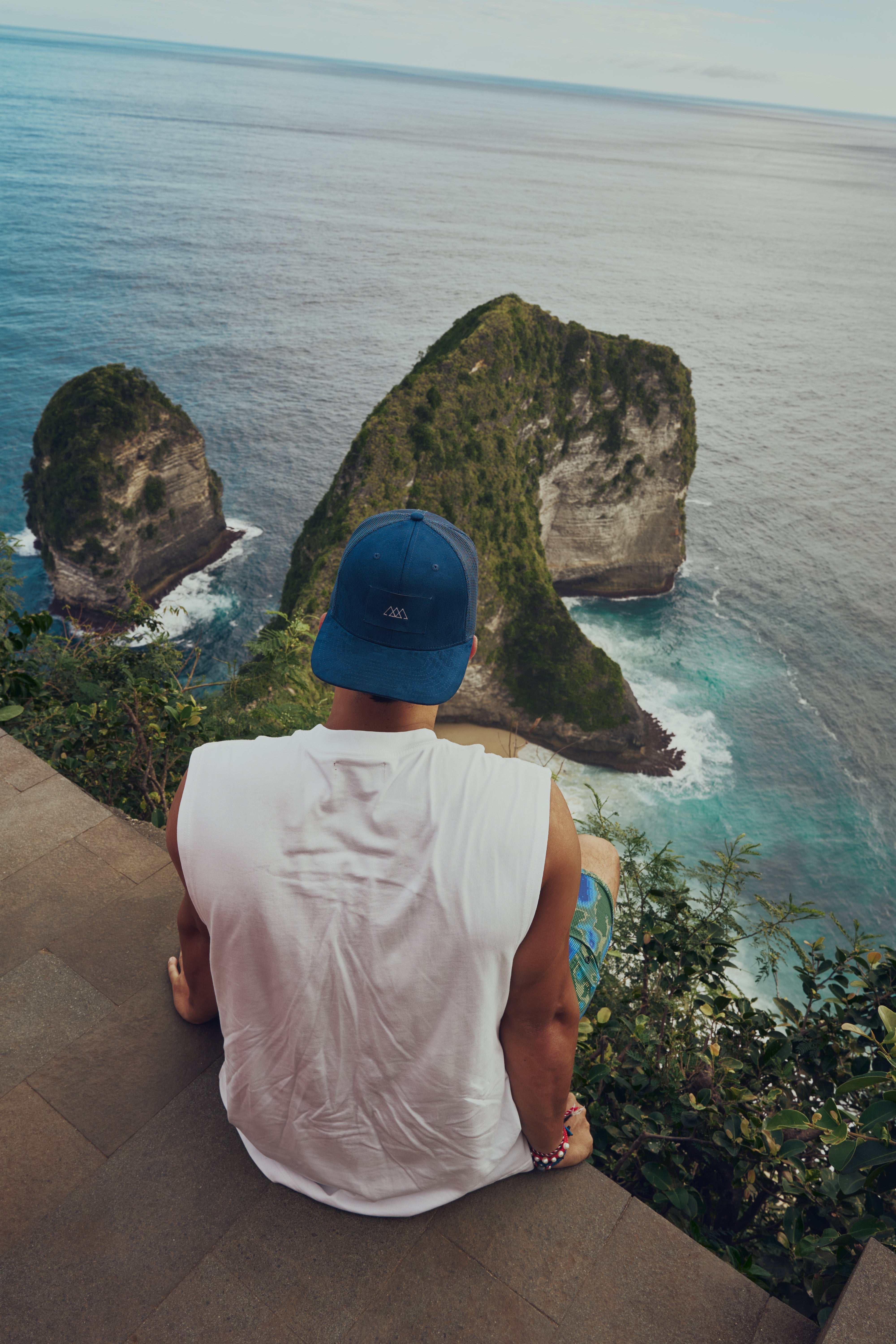 Limited Alcantara® Cap - Ocean Navy