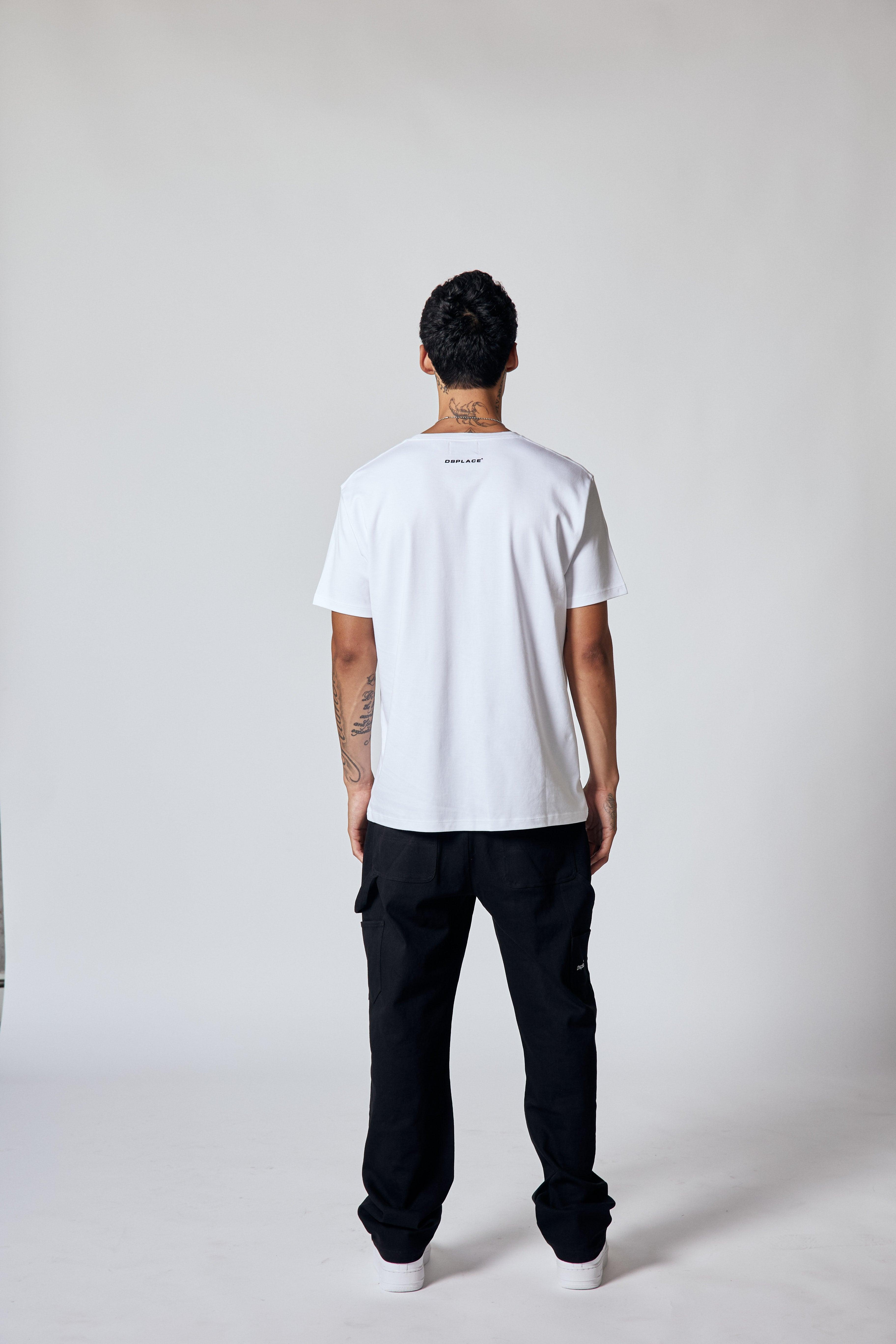 Chaos Logo Tee - Salt White