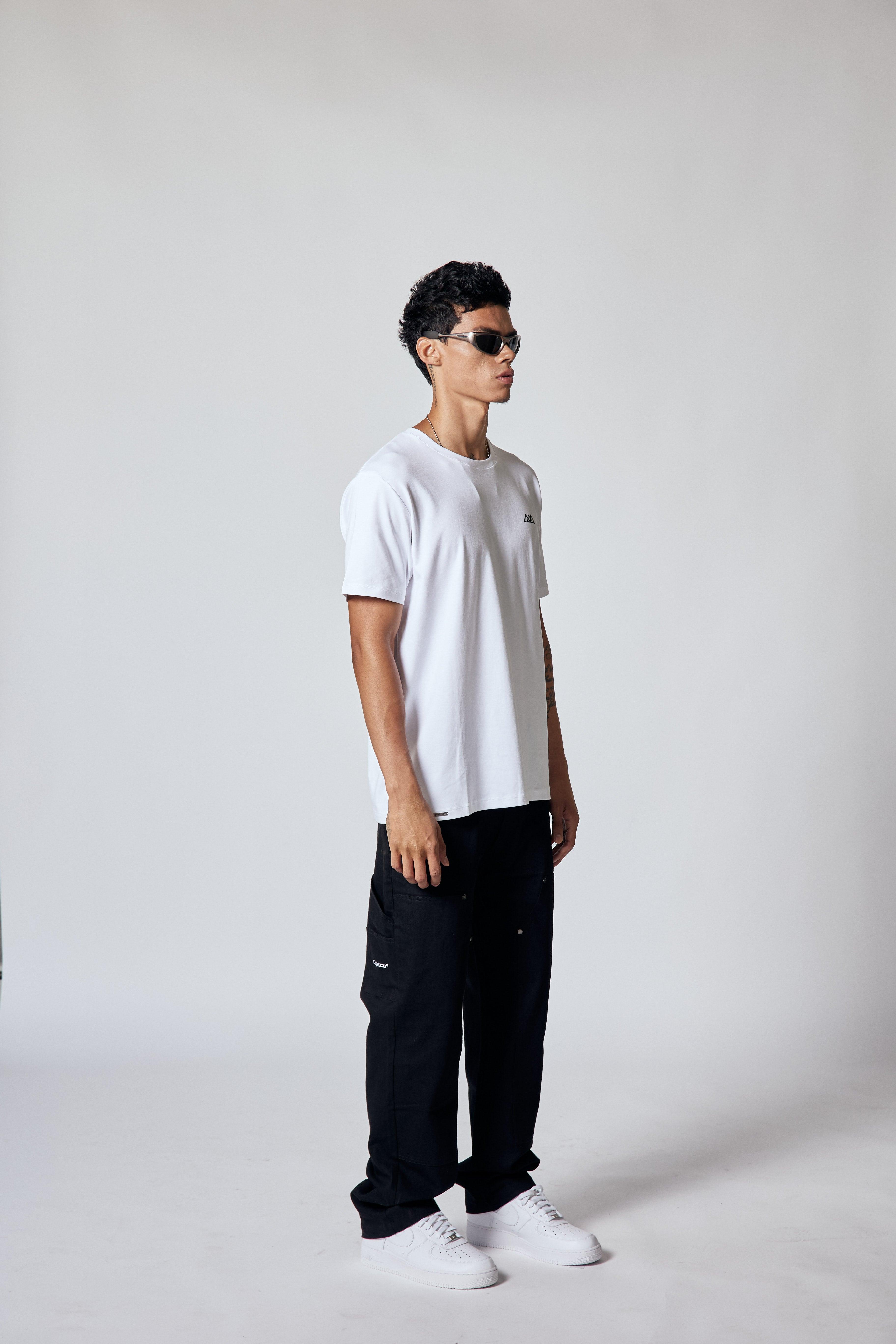 Chaos Logo Tee - Salt White