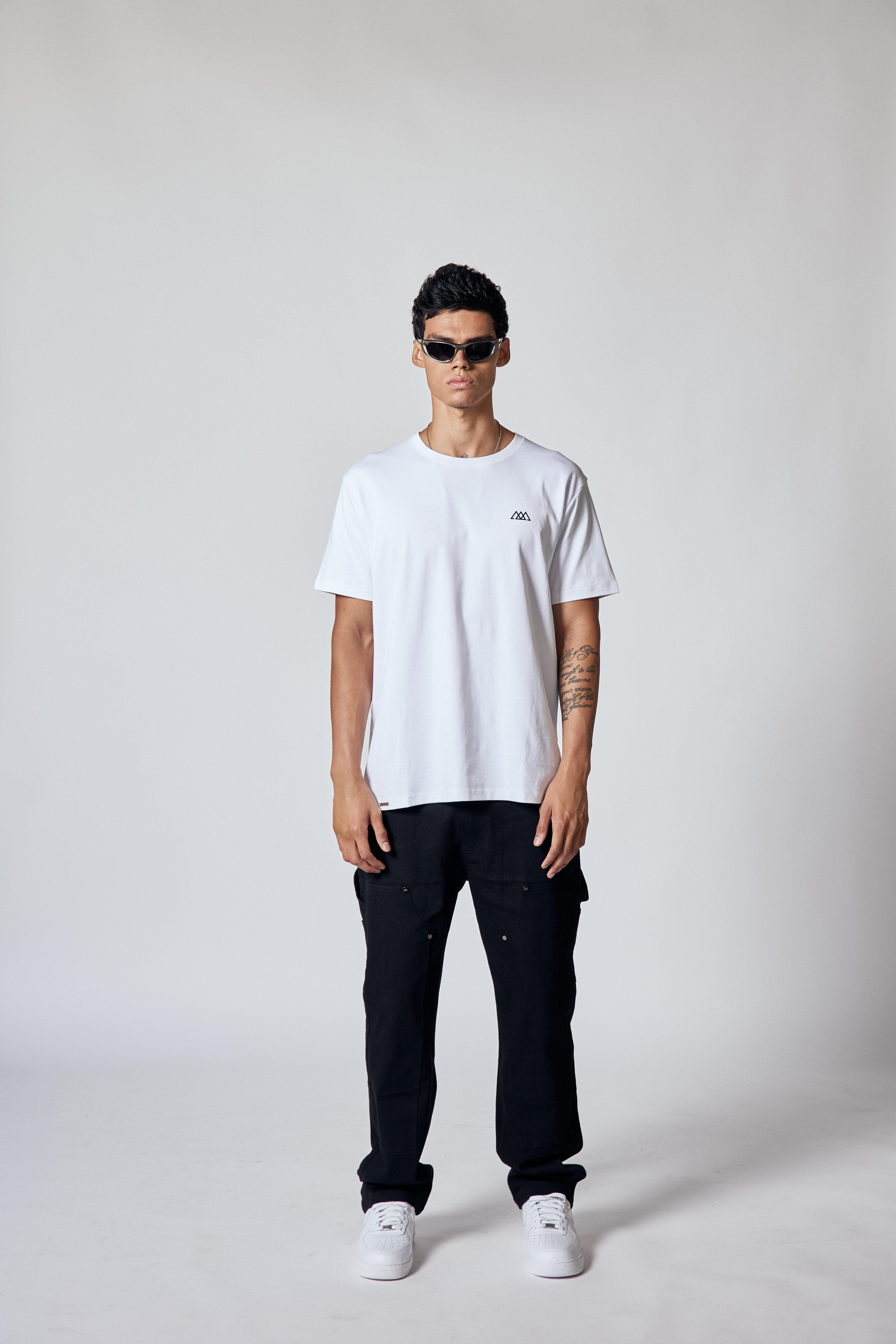 Chaos Logo Tee - Salt White