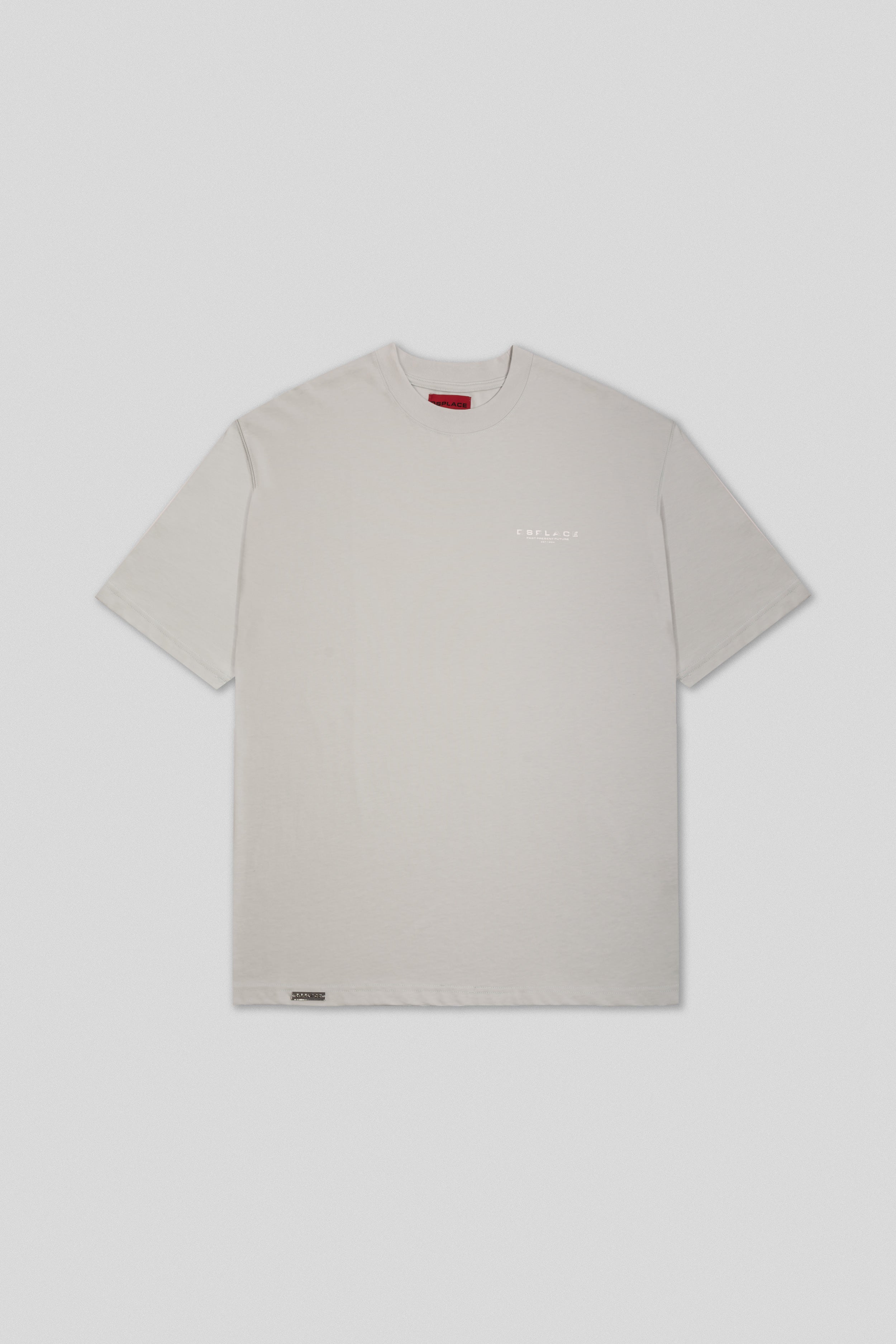 Lionheart Olympus Boxy Tee - Steel Cloud