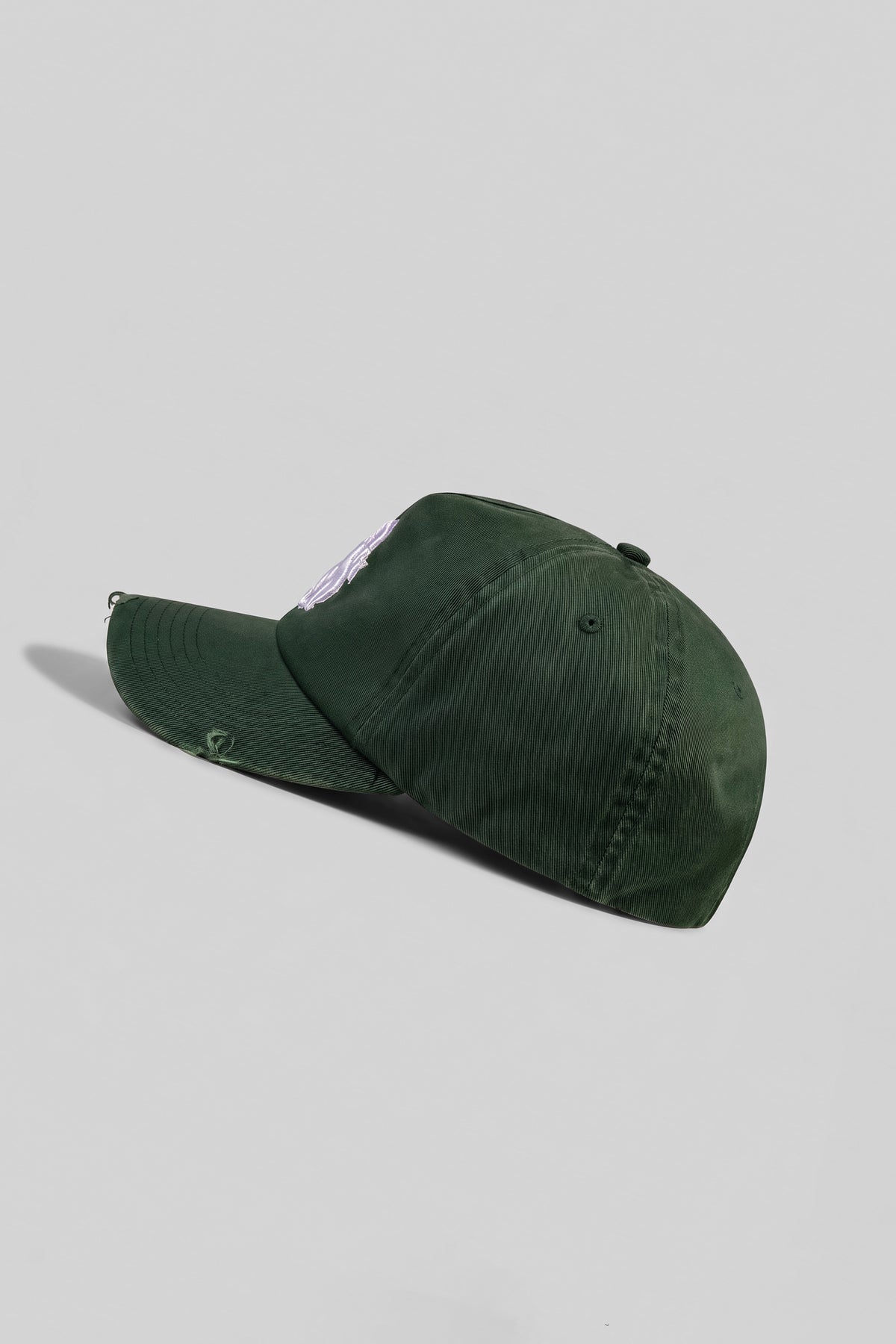Distressed Cap - Forest Green