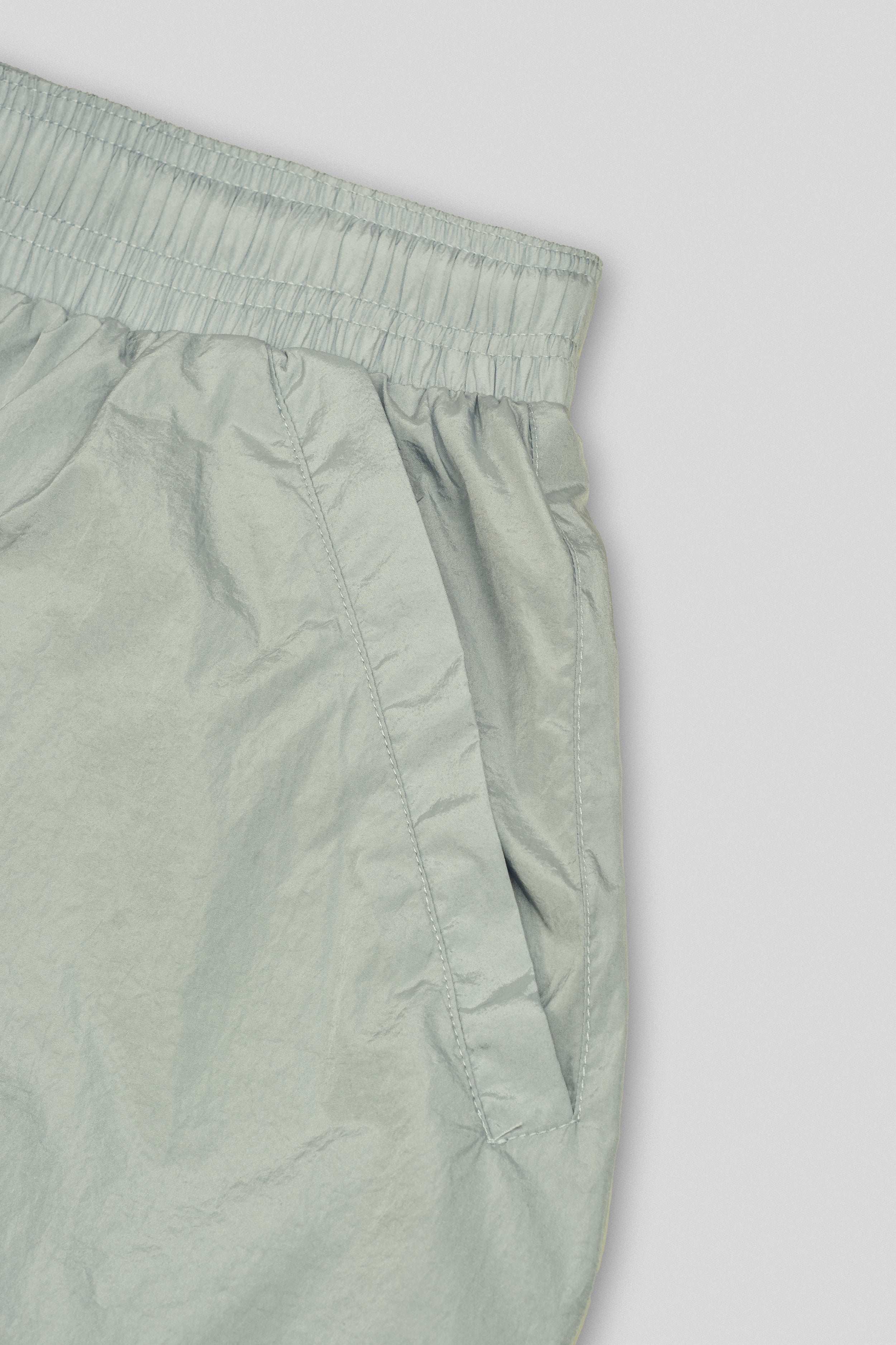 Parachute Nylon Shorts - Blue Lace