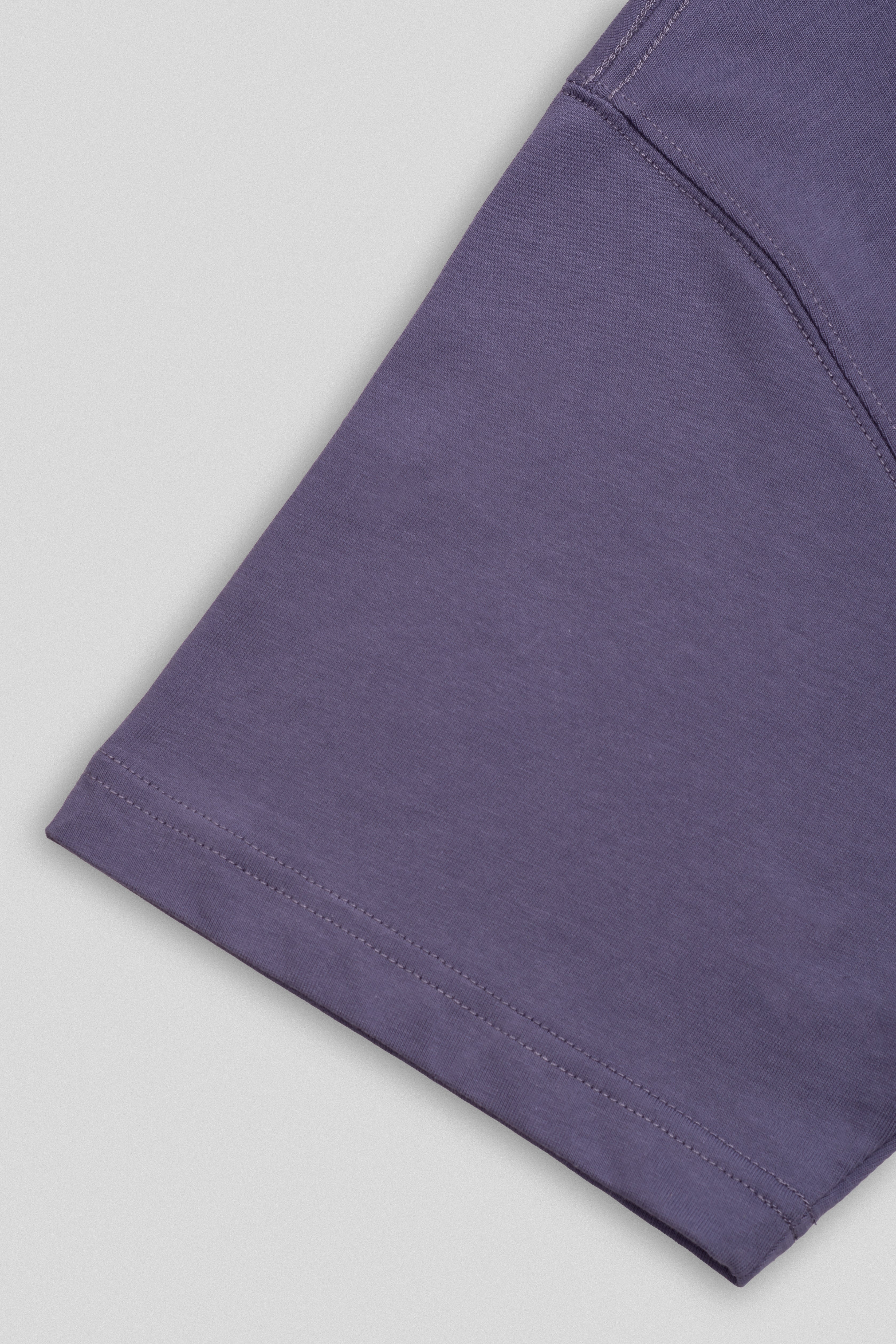 Rush Boxy Tee - Iris Purple