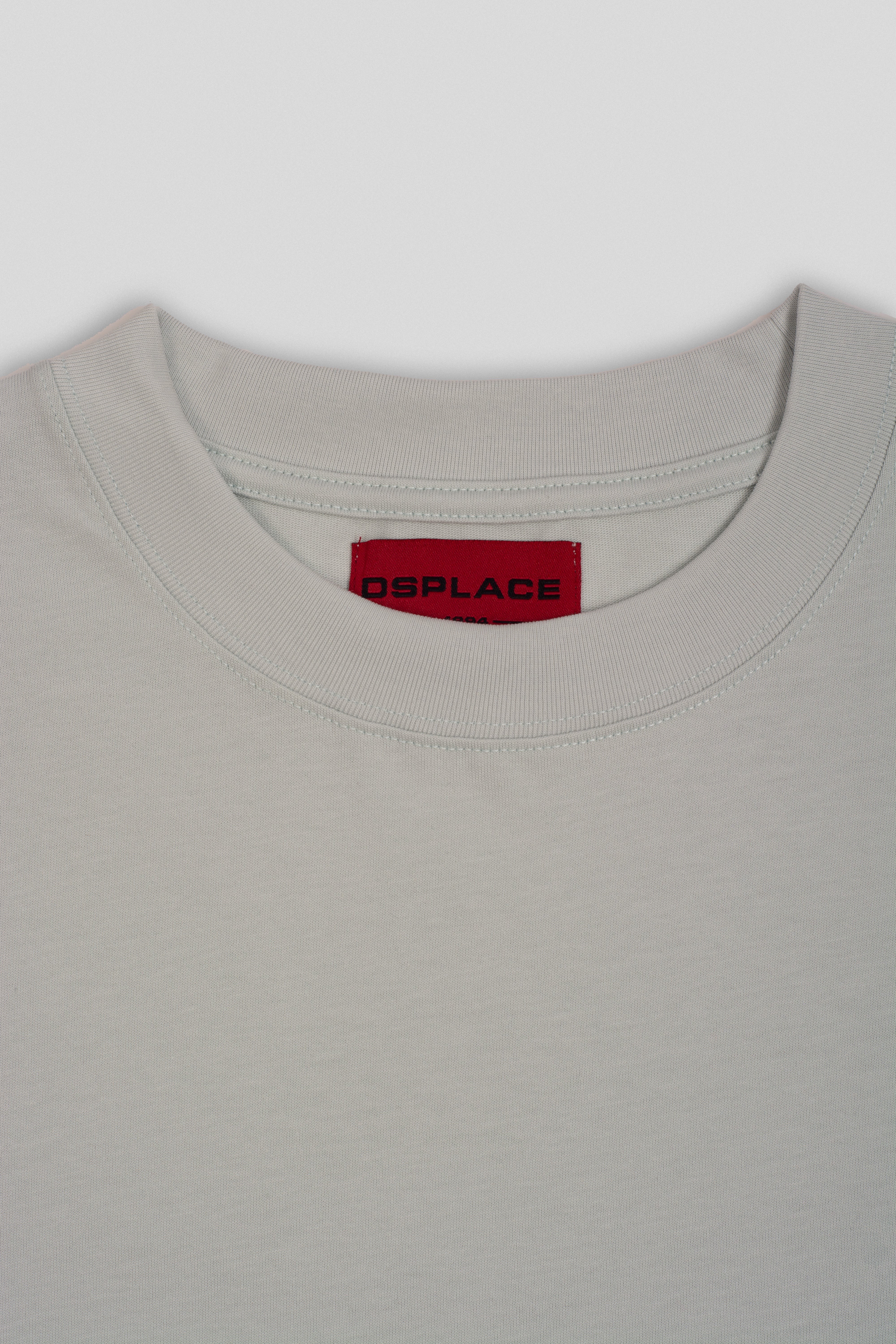 Lionheart Olympus Boxy Tee - Steel Cloud