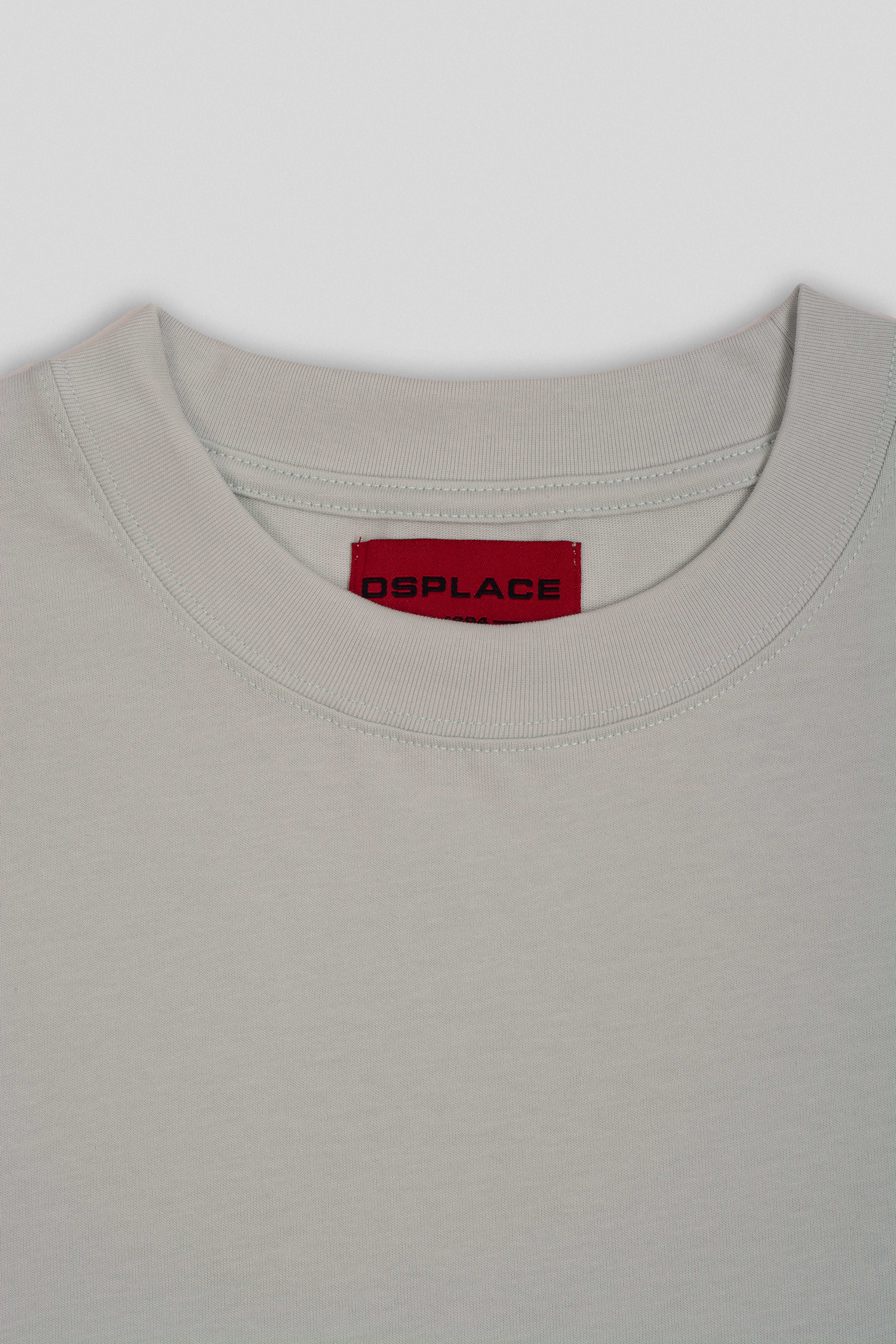 Lionheart Olympus Boxy Tee - Steel Cloud