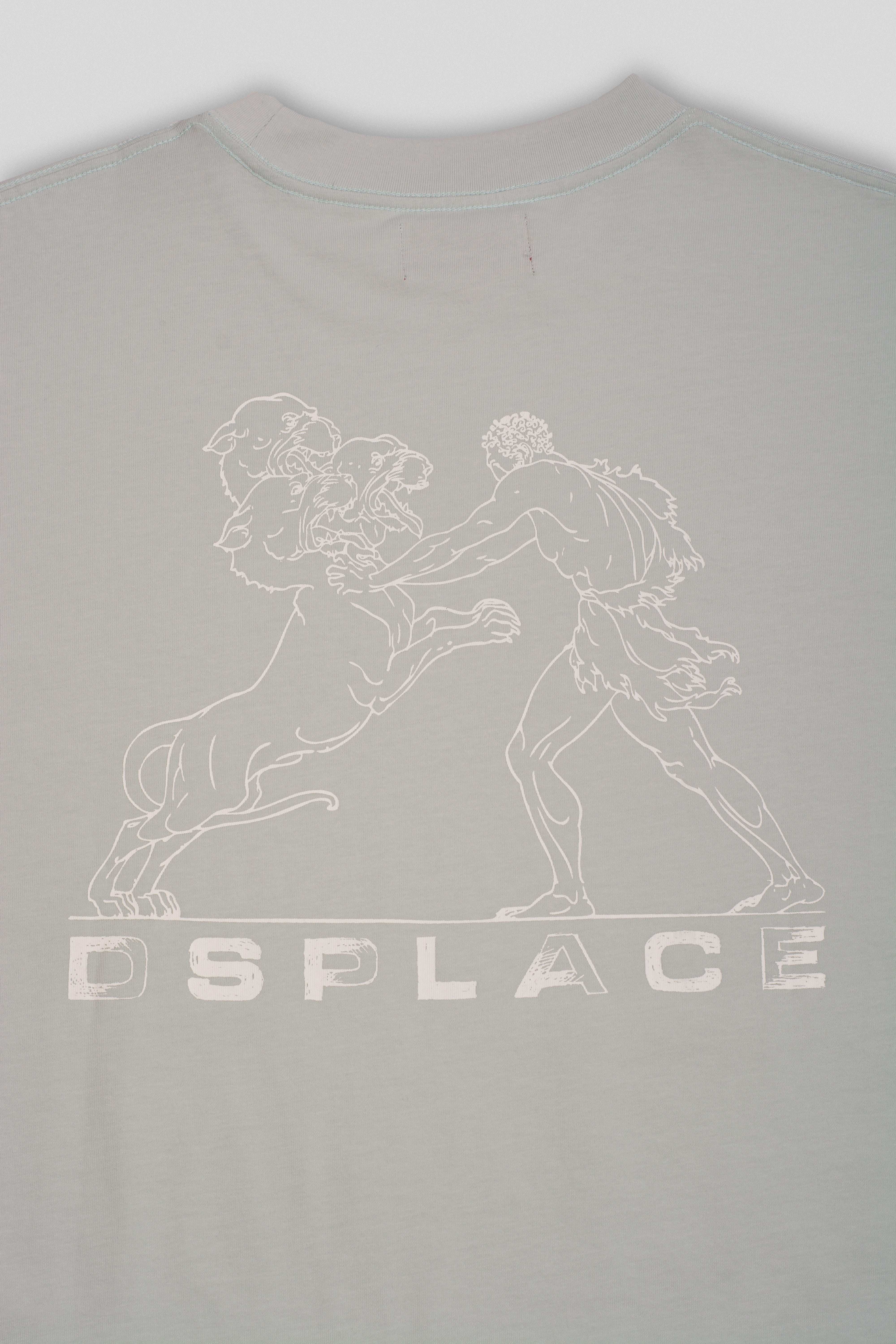 Lionheart Olympus Boxy Tee - Steel Cloud
