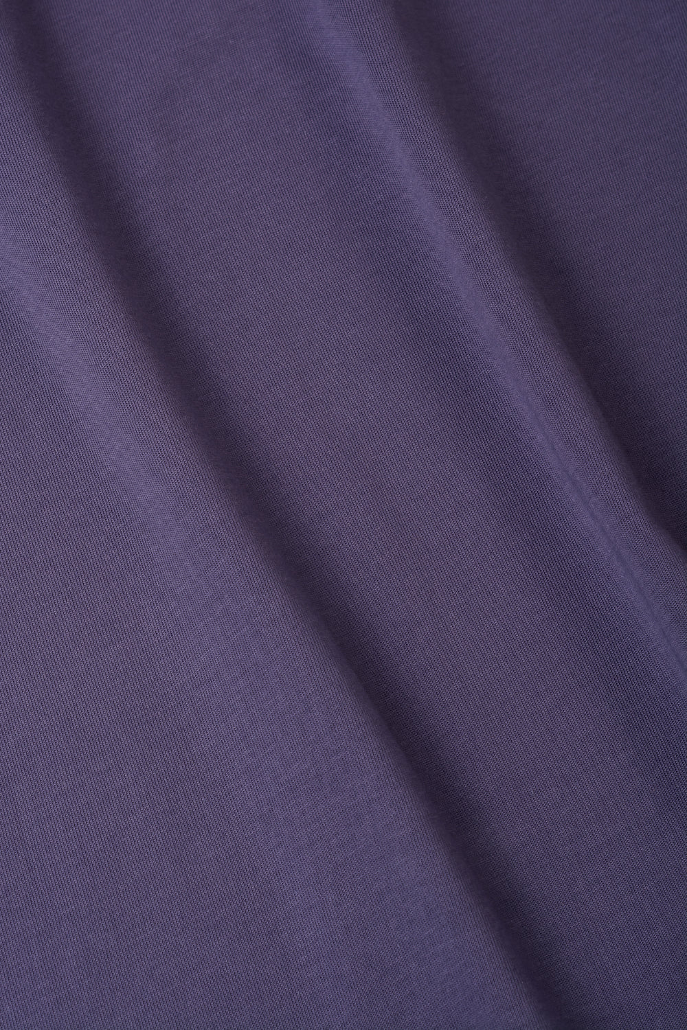 Fabric detail of Rush Boxy Tee - Iris Purple