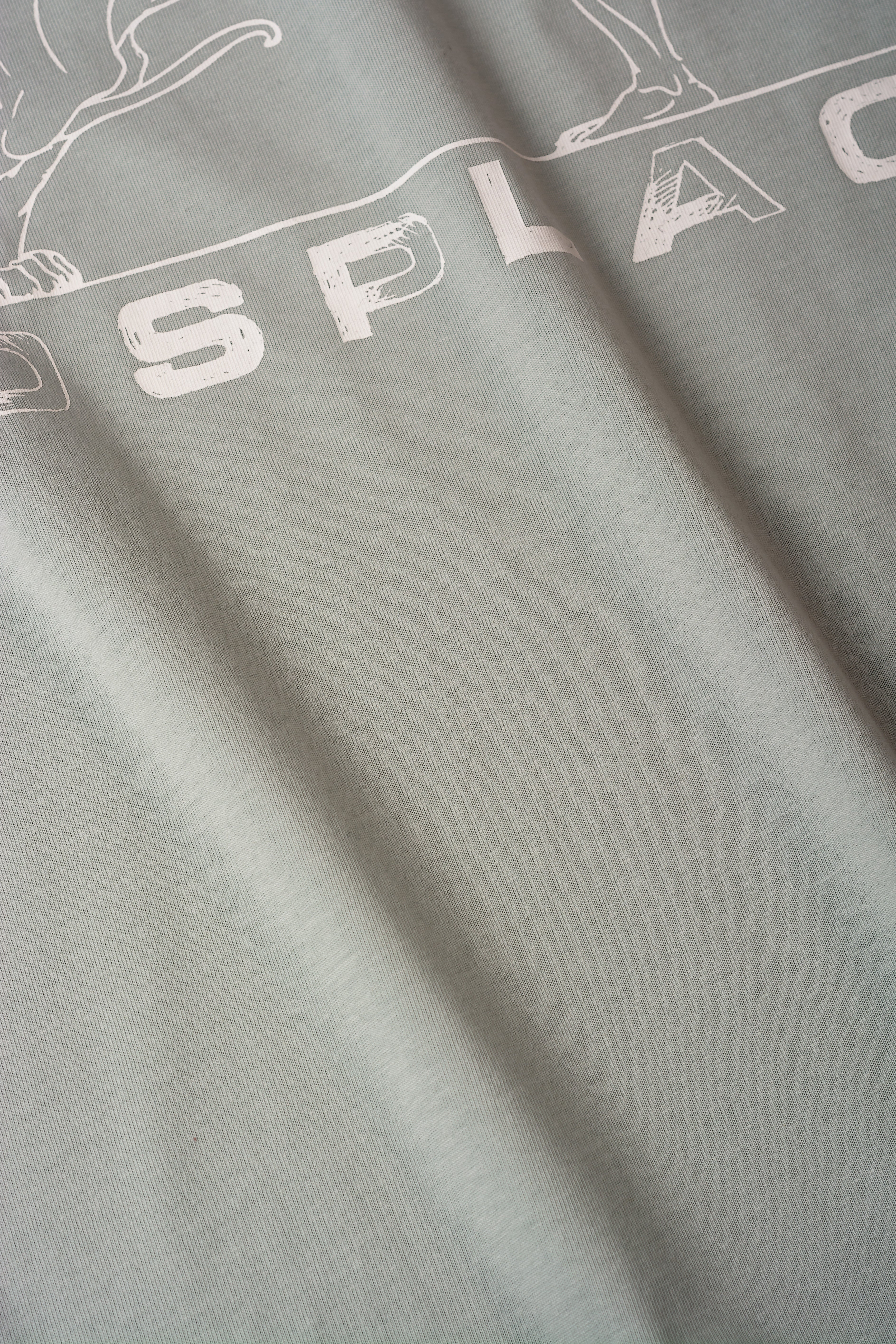 Lionheart Olympus Boxy Tee - Steel Cloud