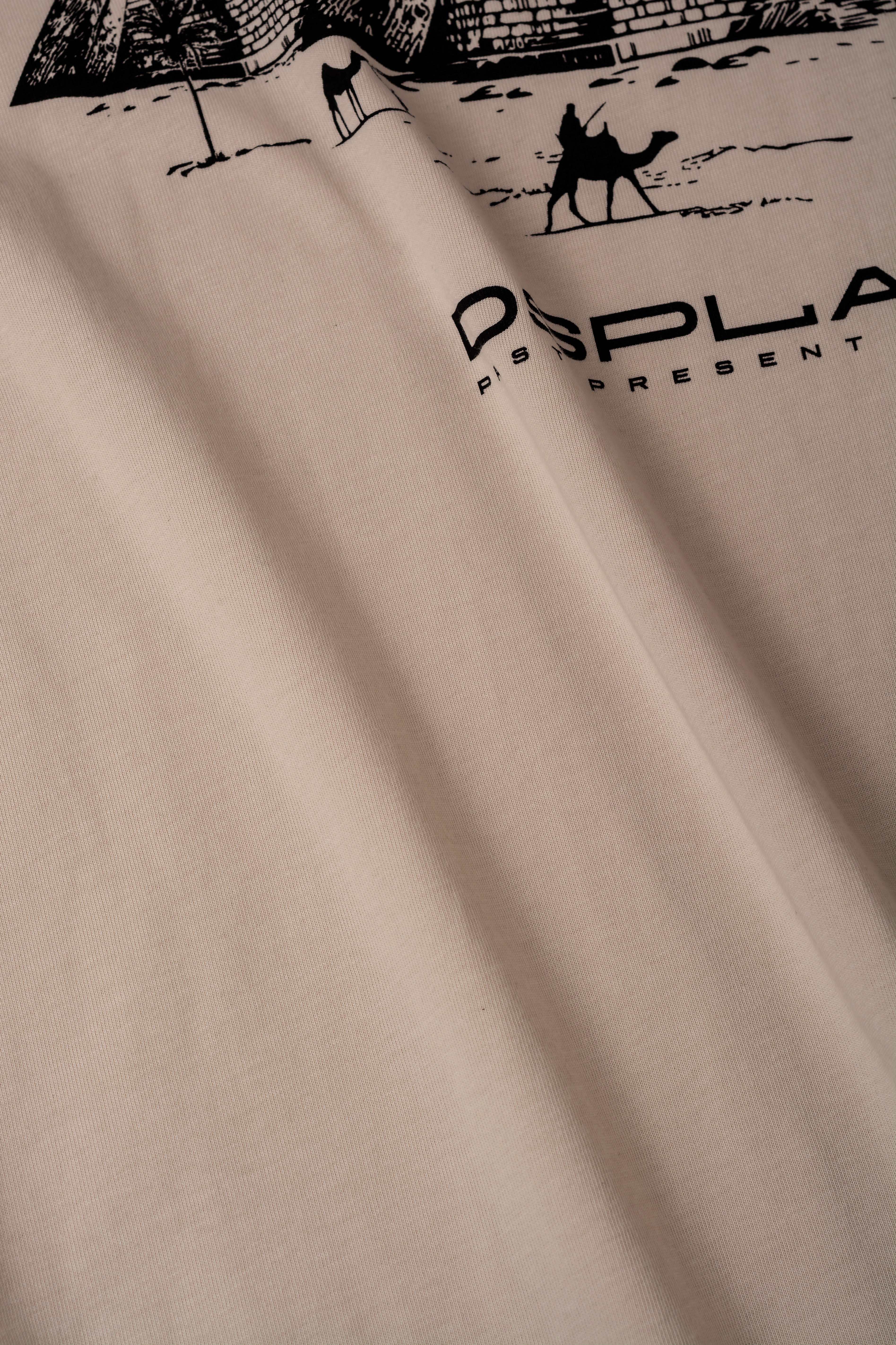 Lost Camels Boxy Tee - Desert Sand