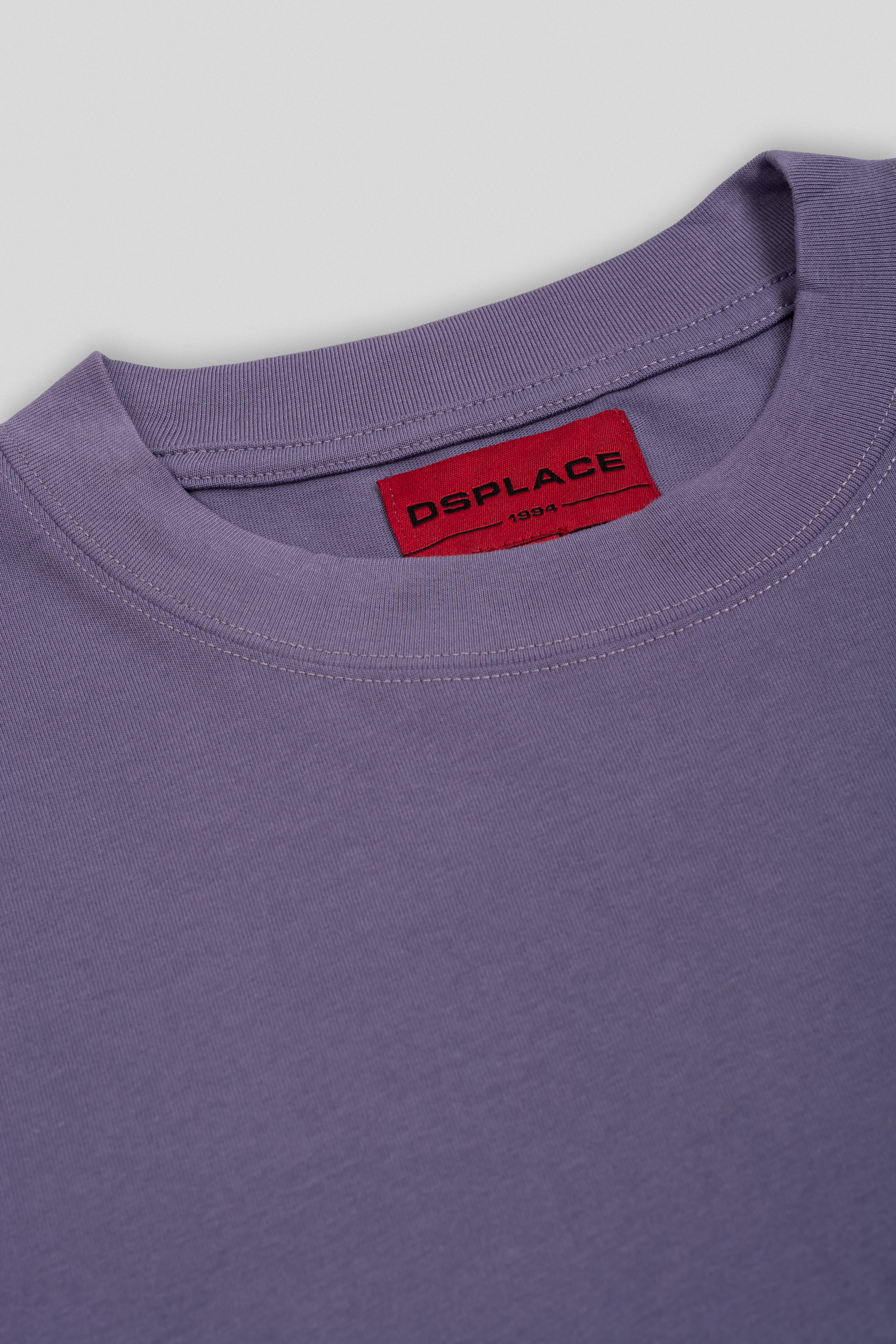 Rush Boxy Tee - Iris Purple