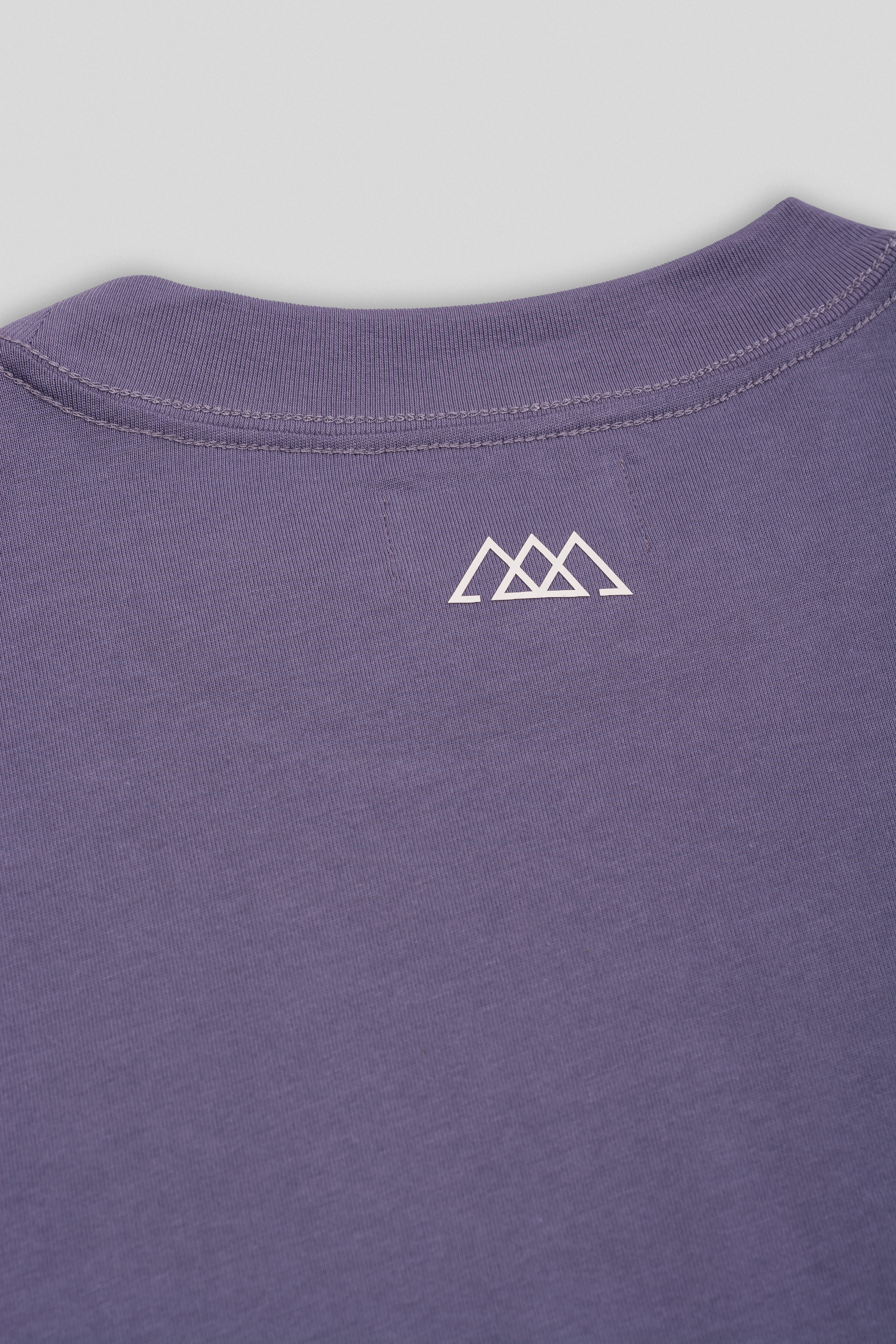 Rush Boxy Tee - Iris Purple