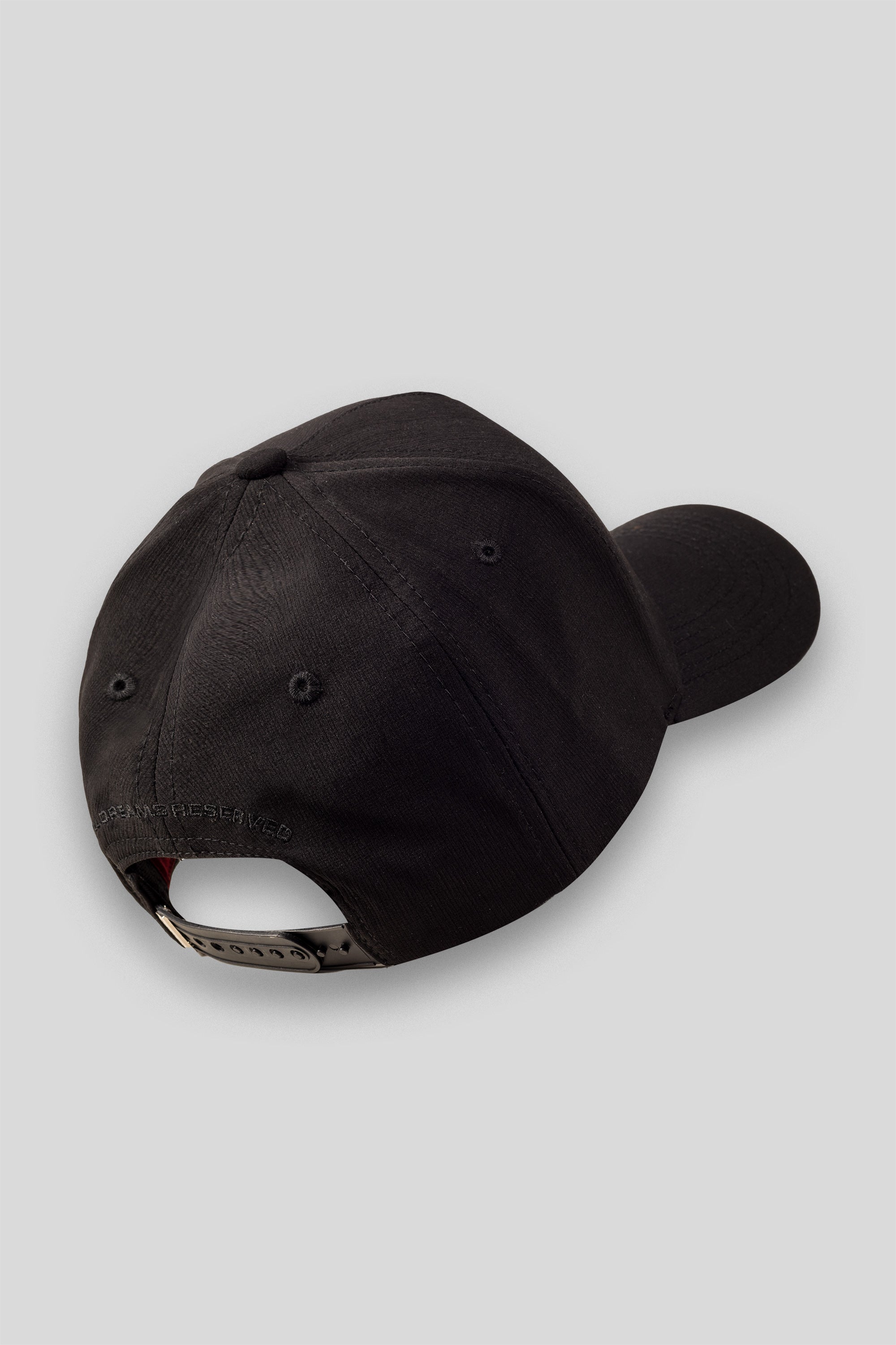 The Nylon Rush Cap - Jet Black