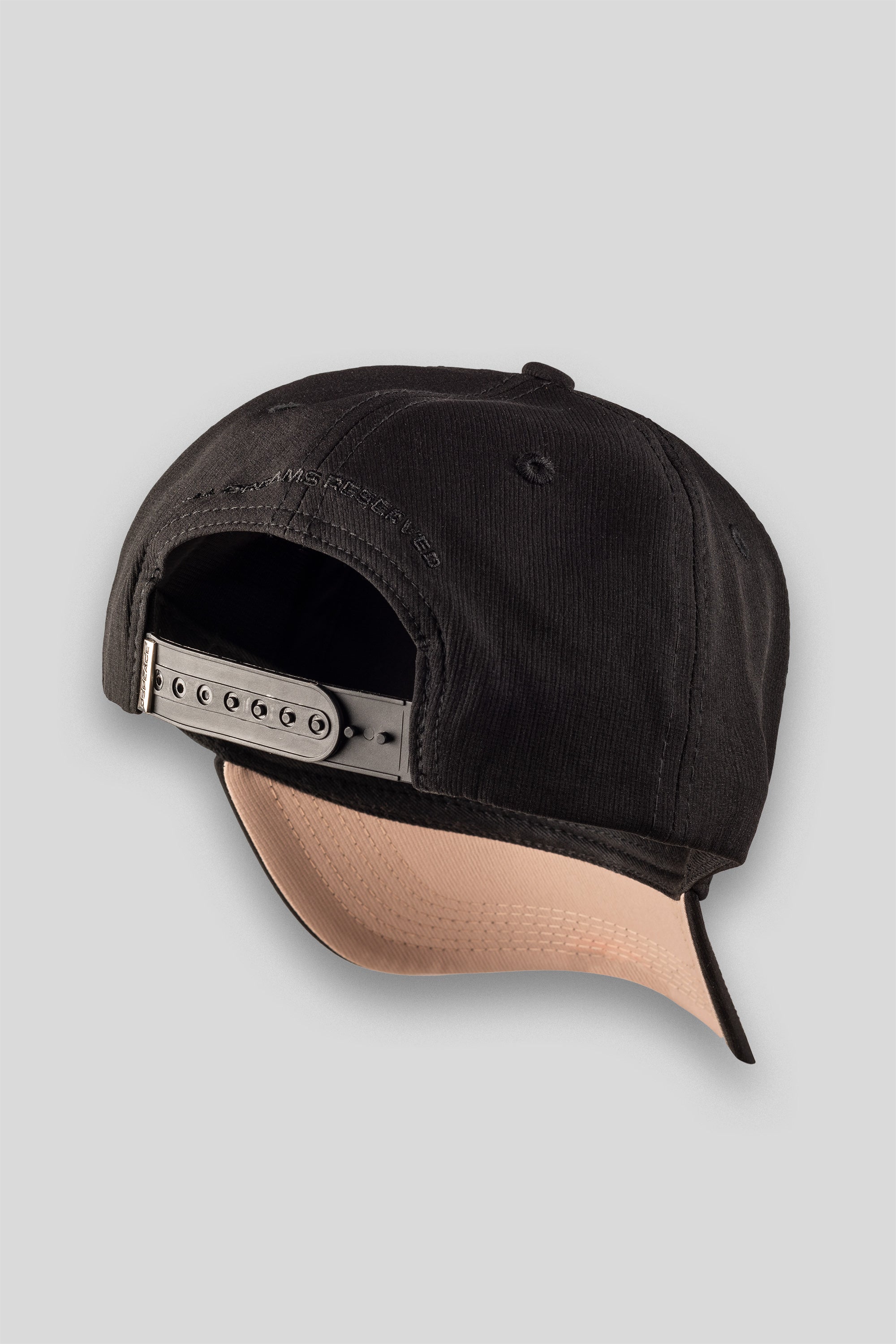 The Nylon Rush Cap - Jet Black