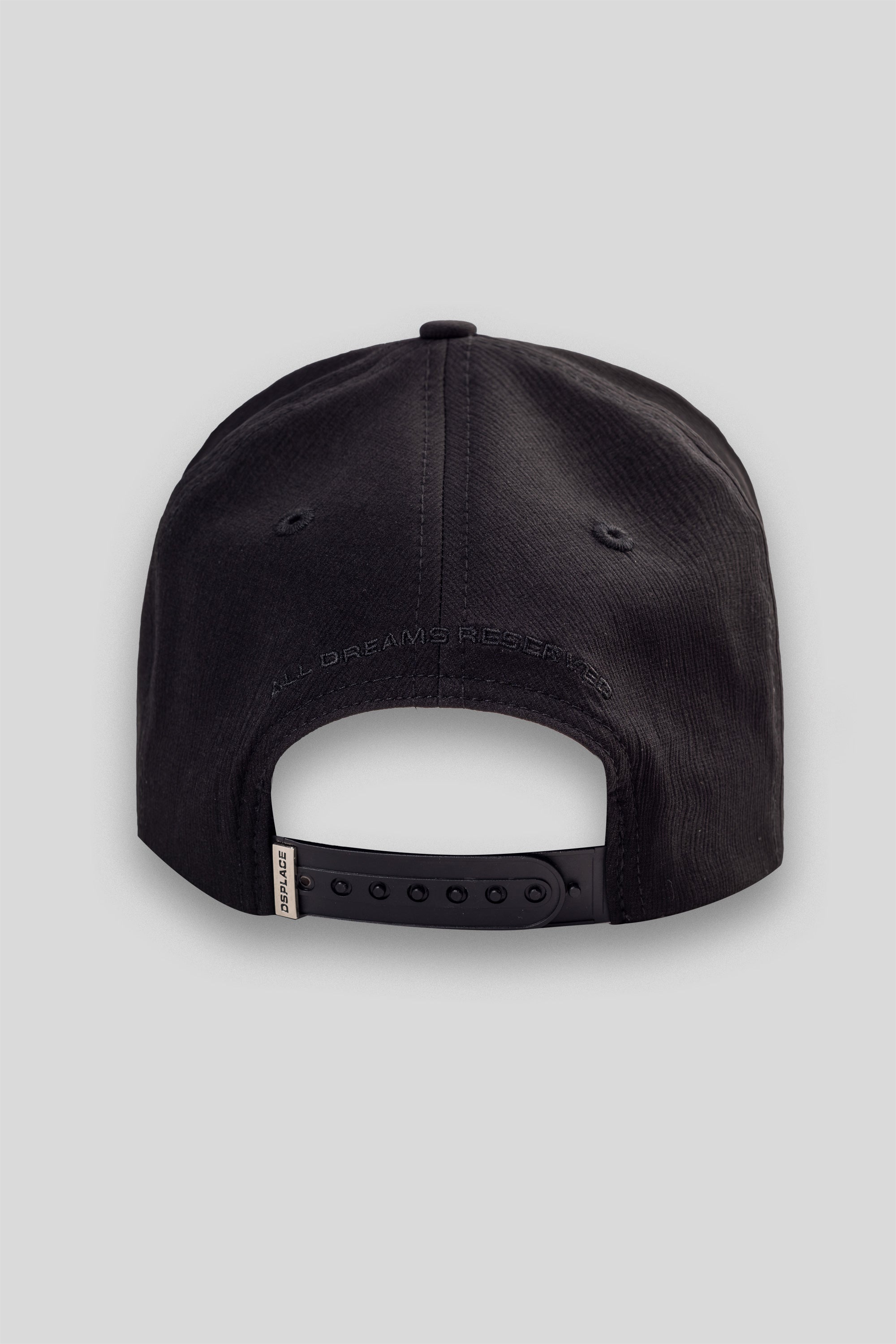 The Nylon Rush Cap - Jet Black
