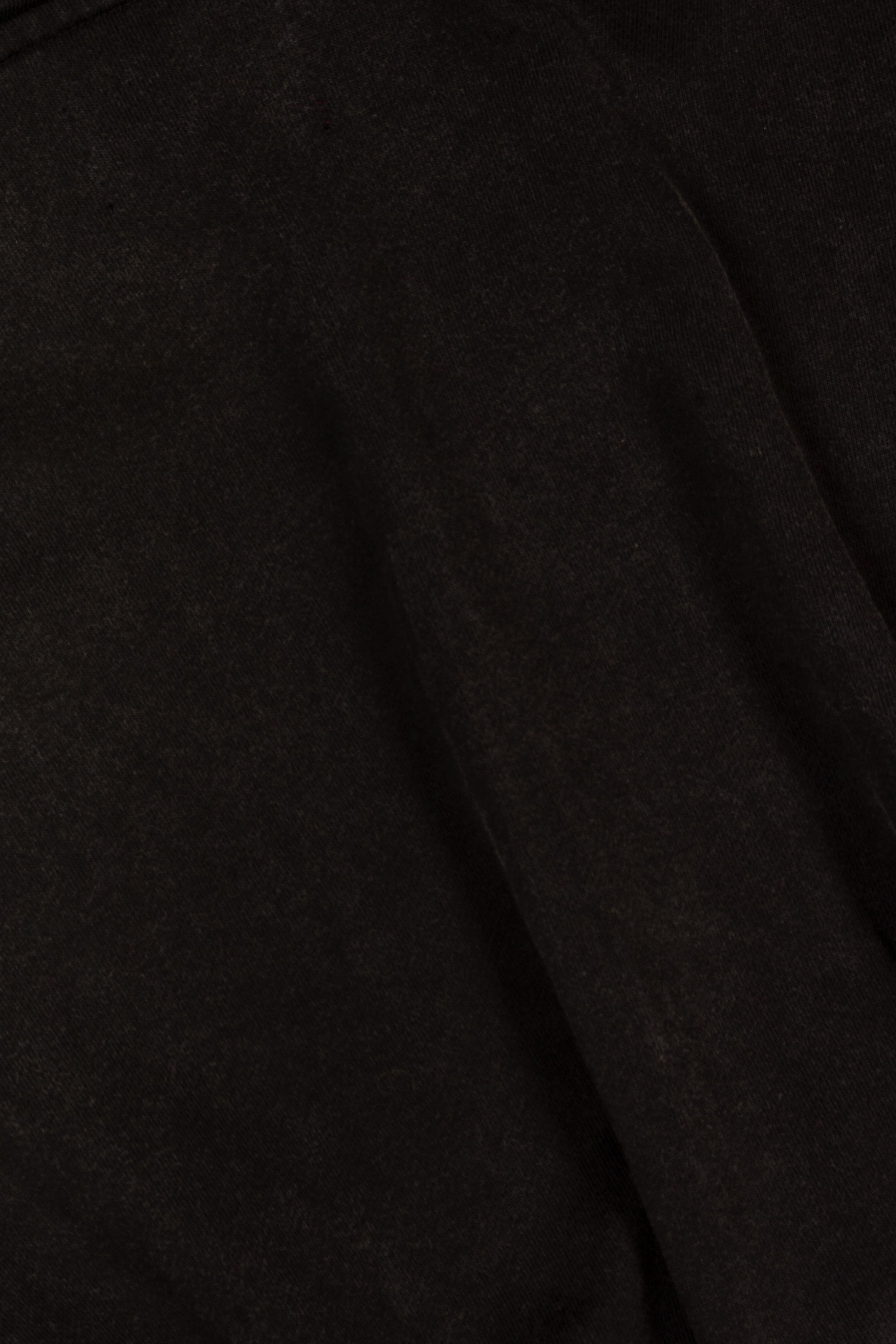 Zyra Cropped Zipper Hoodie - Washed Black