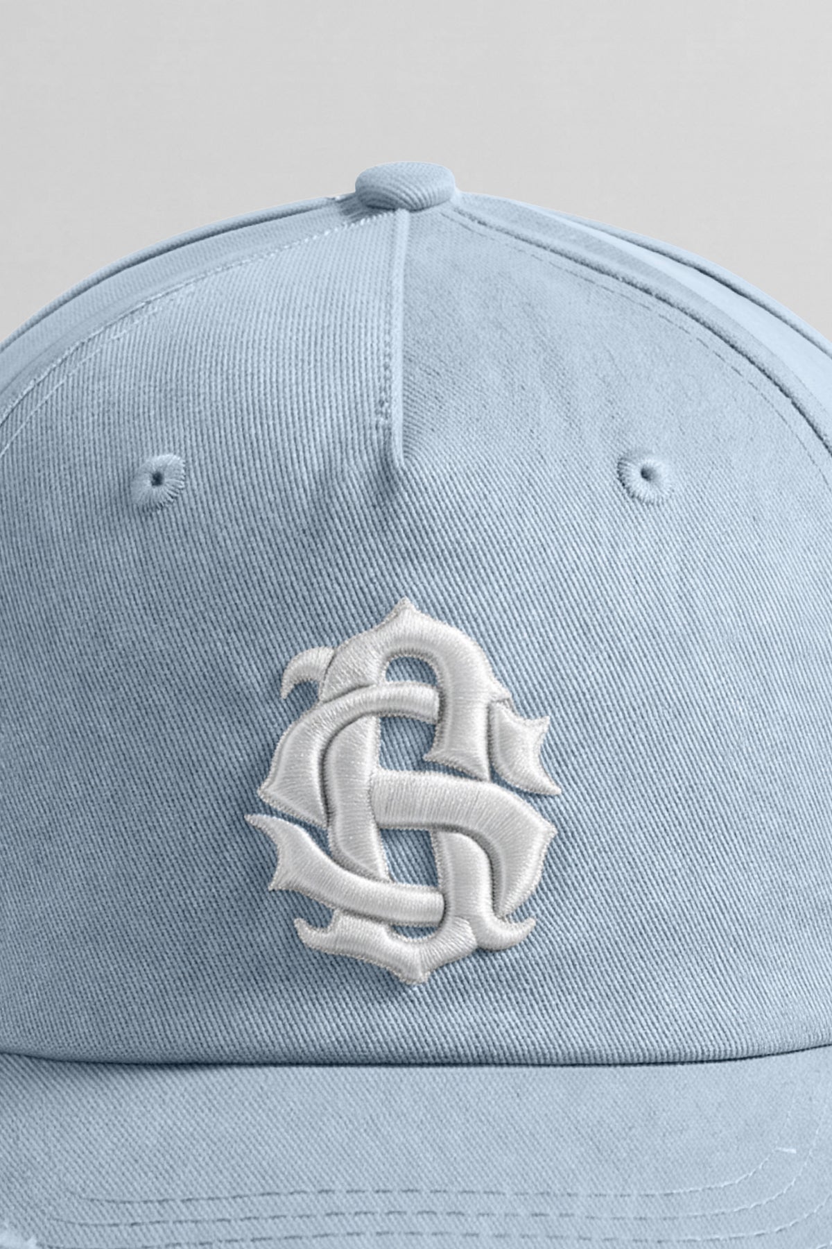 Distressed Cap - Sky Blue