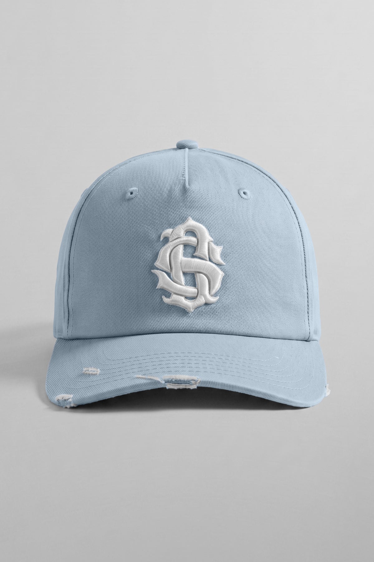 Distressed Cap - Sky Blue