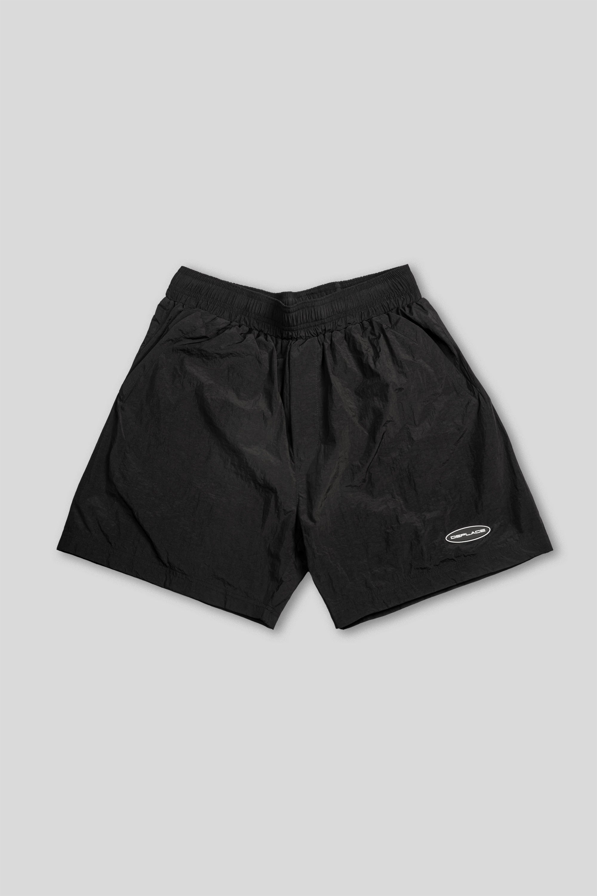 Parachute Nylon Shorts - Jet Black