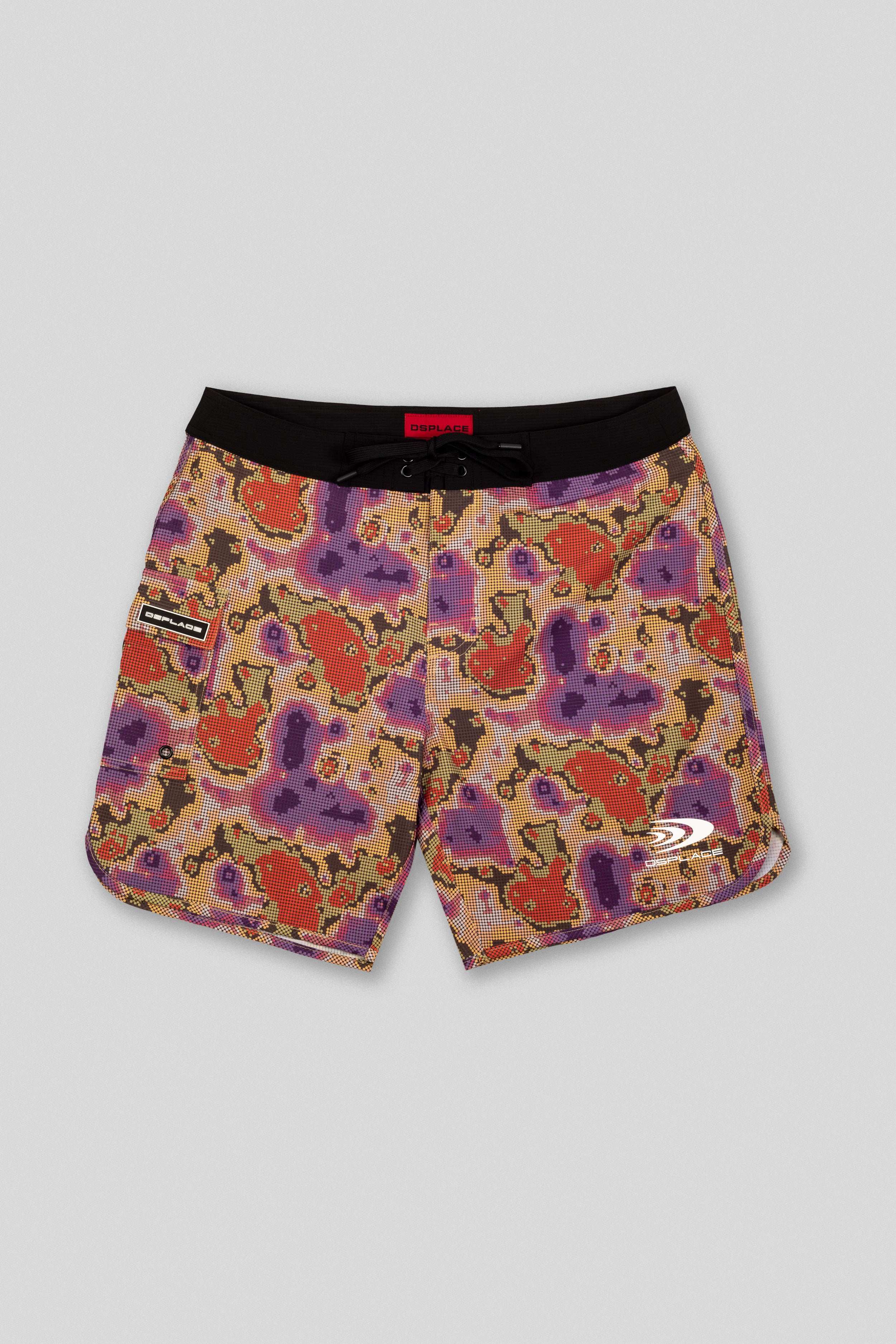 Rhode Board Shorts - Flames Red