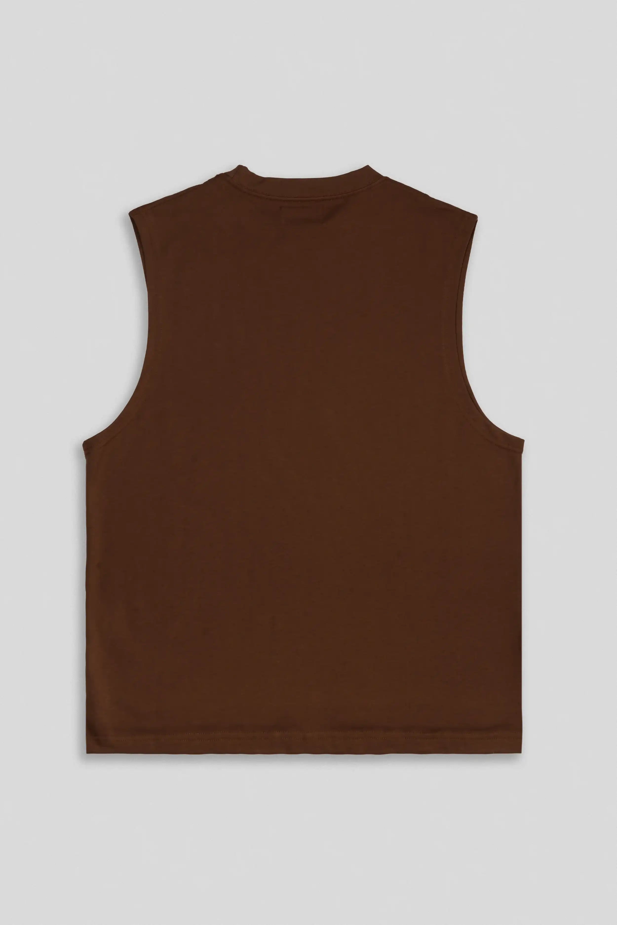 Sleeveless Tank - Russet Brown