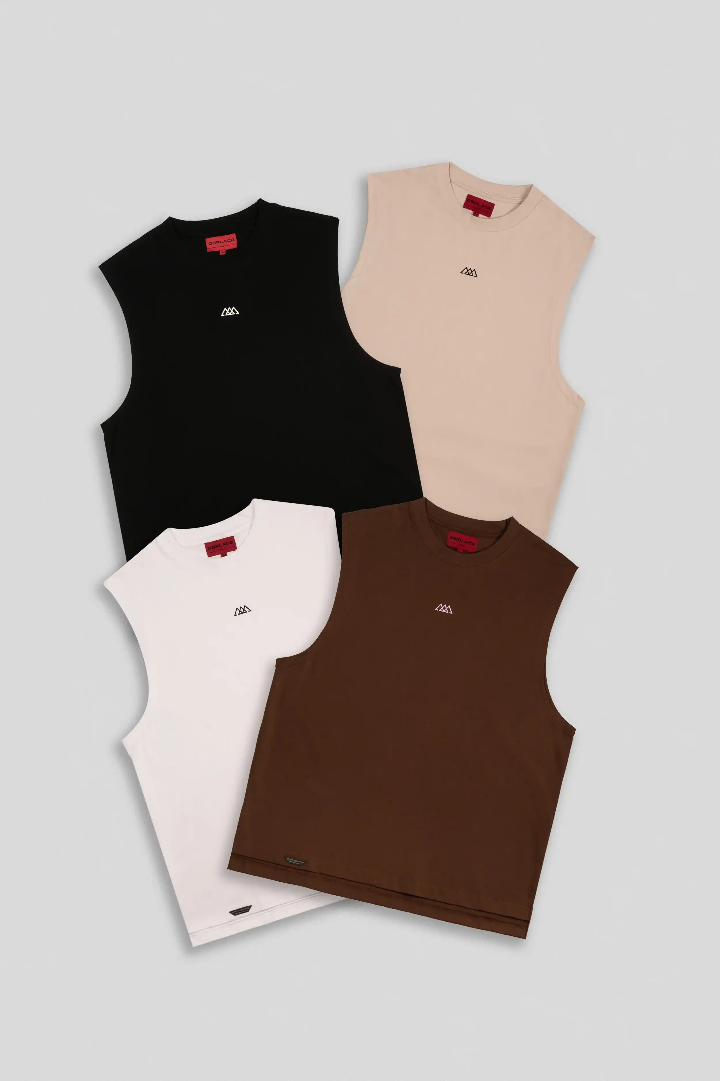 Sleeveless Tank - Jet Black