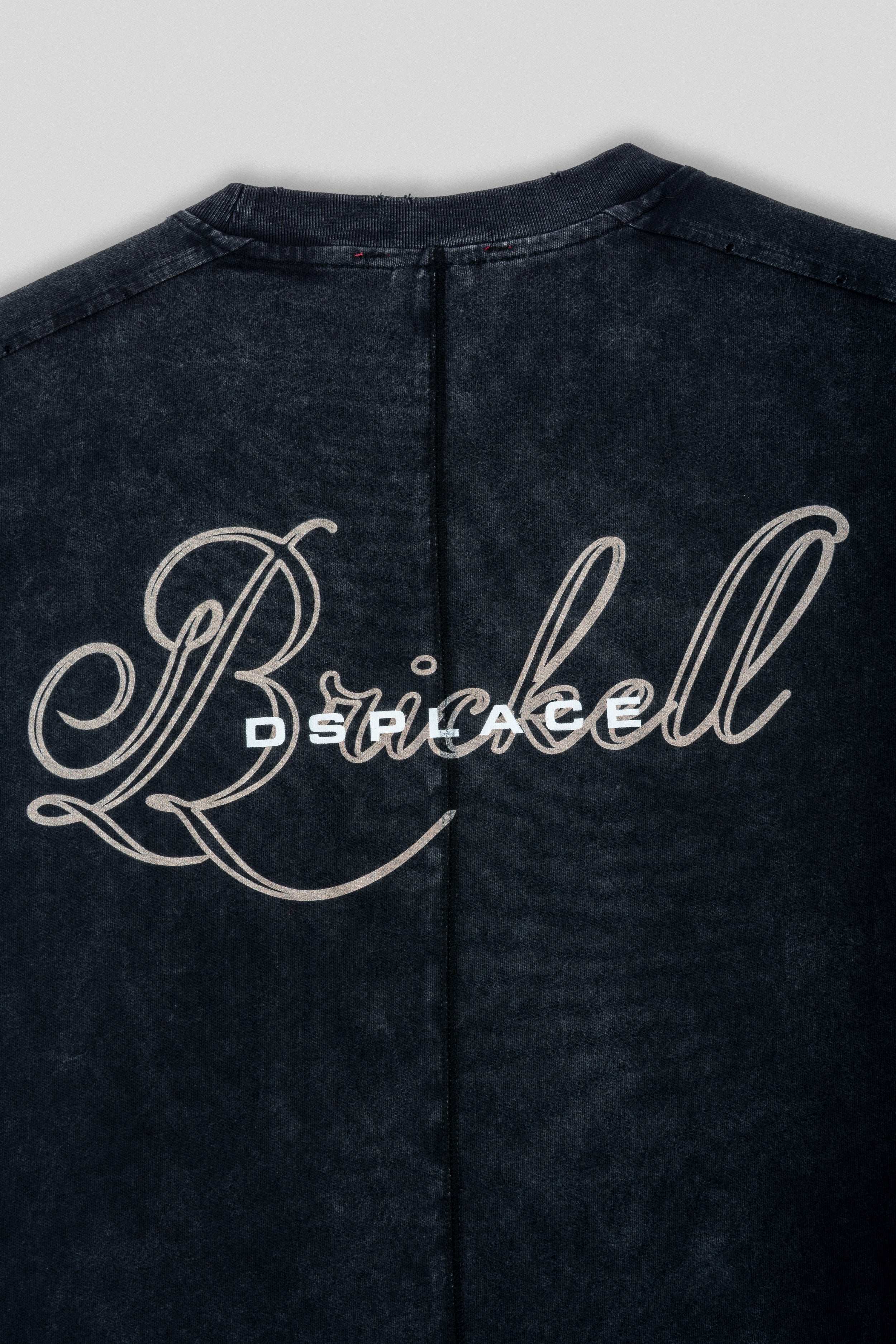 Brickell Sleeveless Tank - Carbon Black Washed