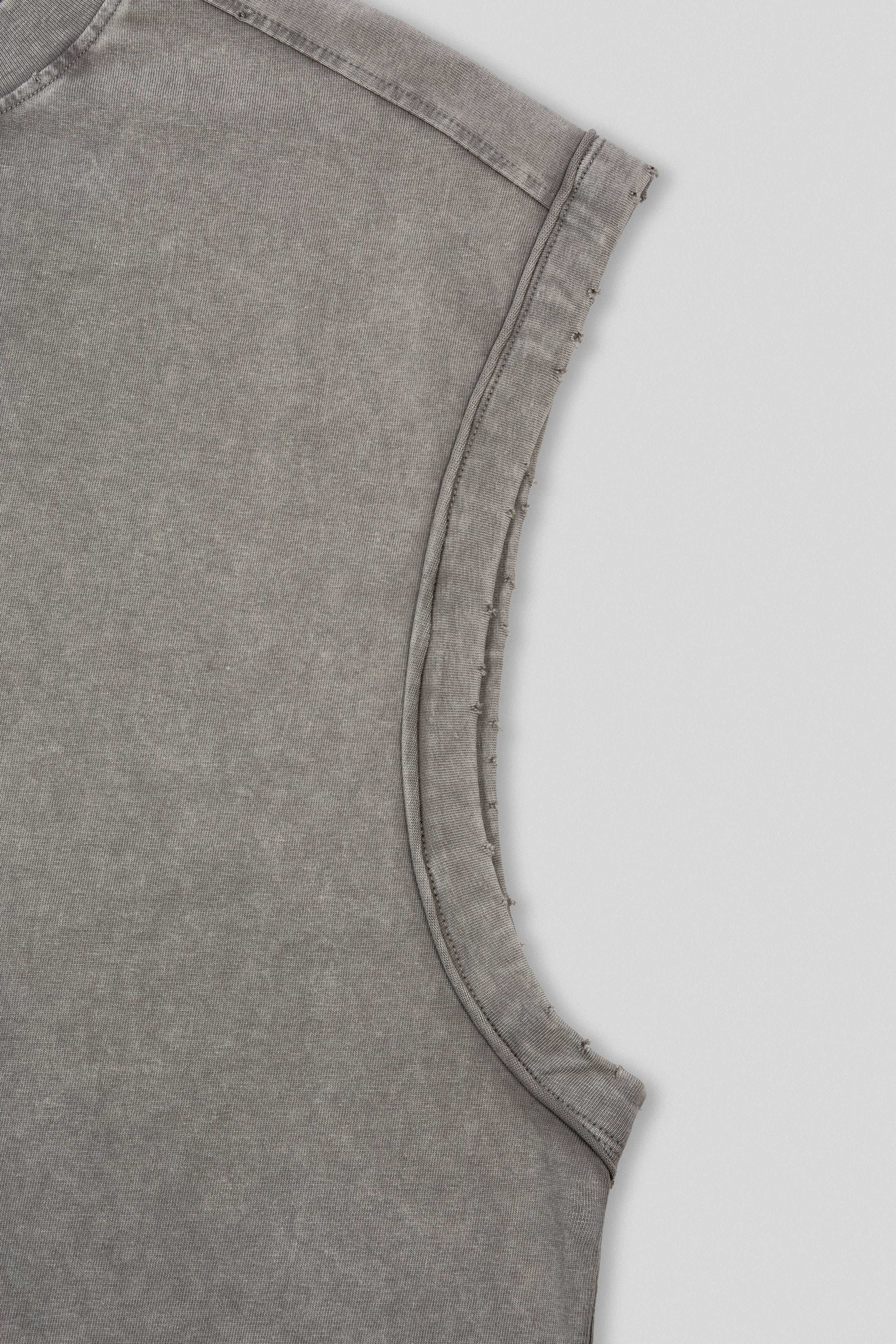 Brickell Sleeveless Tank - Glacier Gray Washed