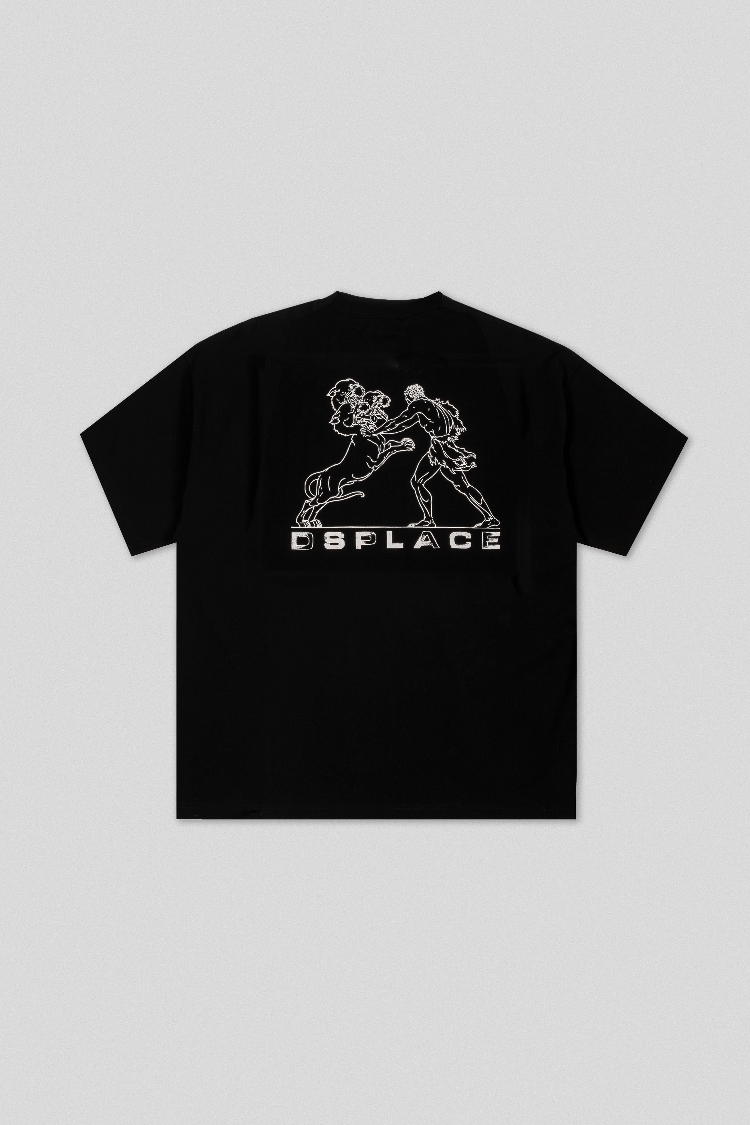 Lionheart Olympus Boxy Tee - Jet Black