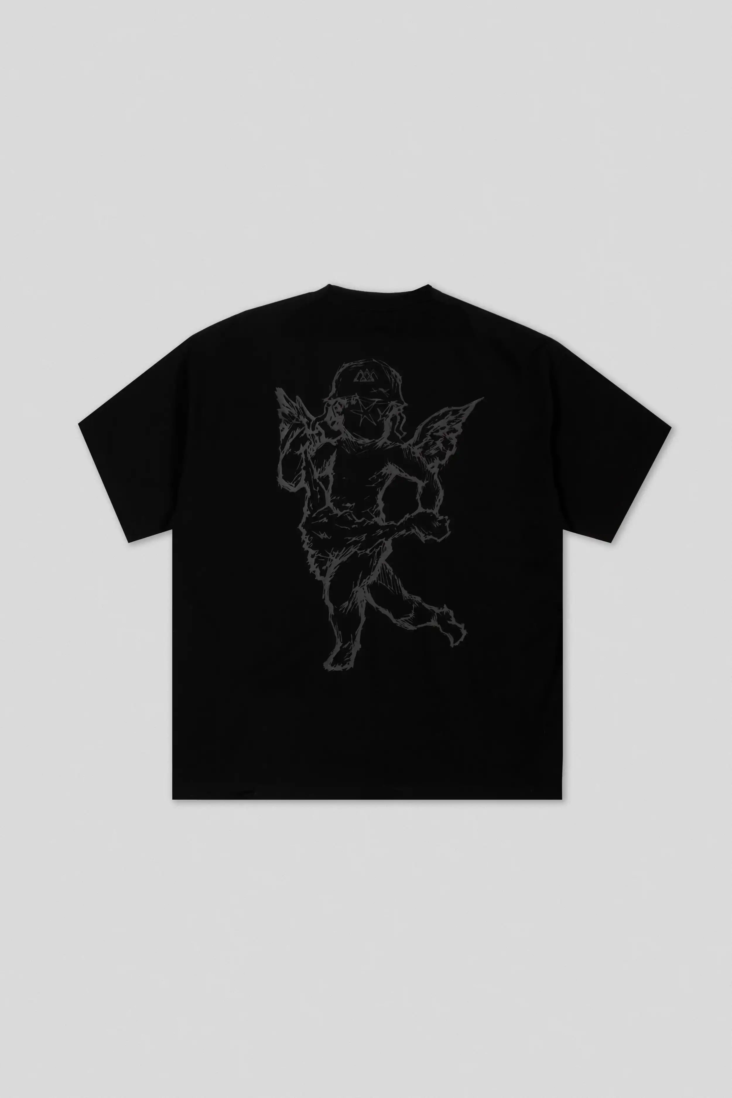 Numen Boxy Tee - Jet Black