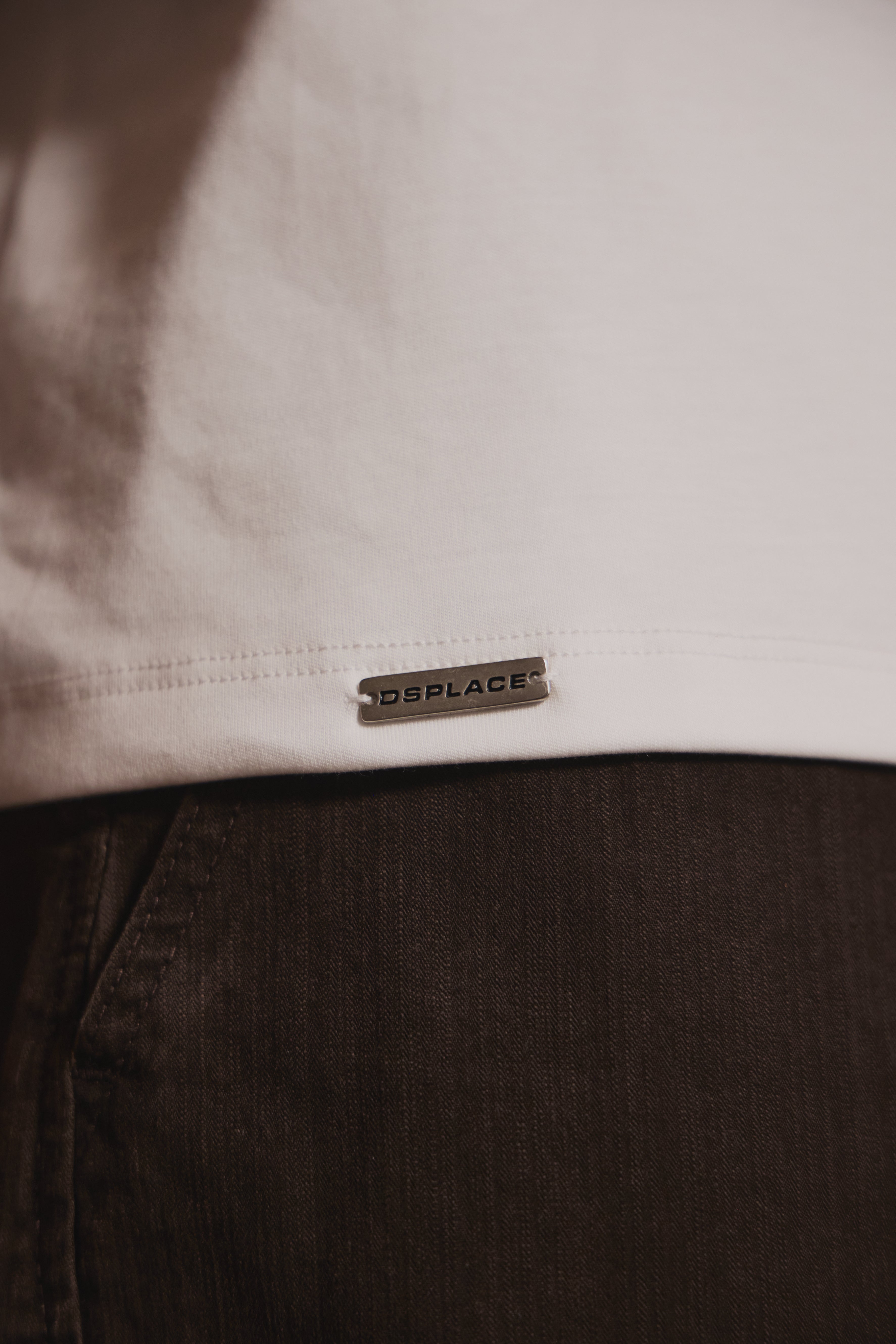 Chaos Logo Tee - Salt White / White