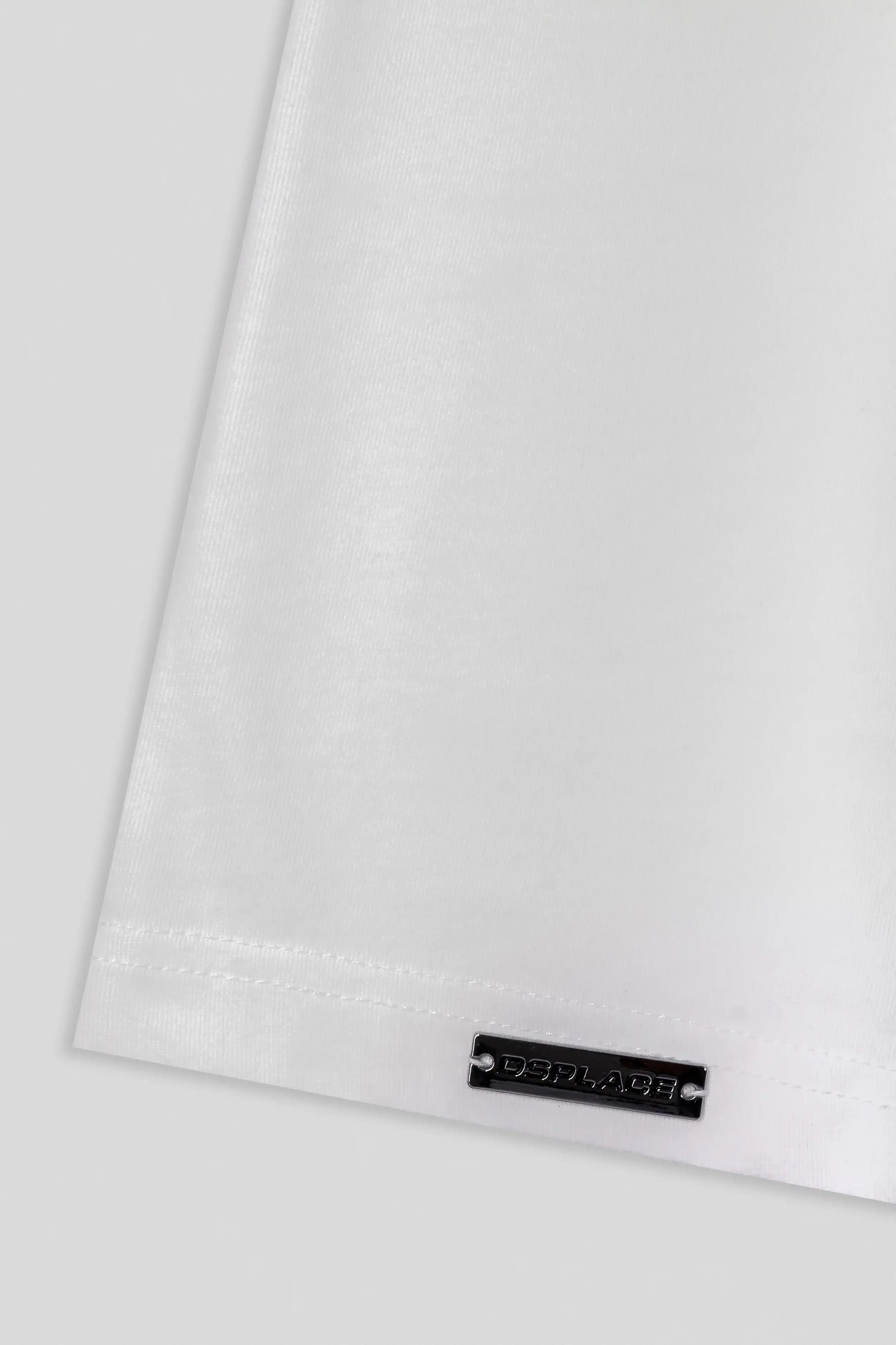 Paradise Boxy Tee - Salt White