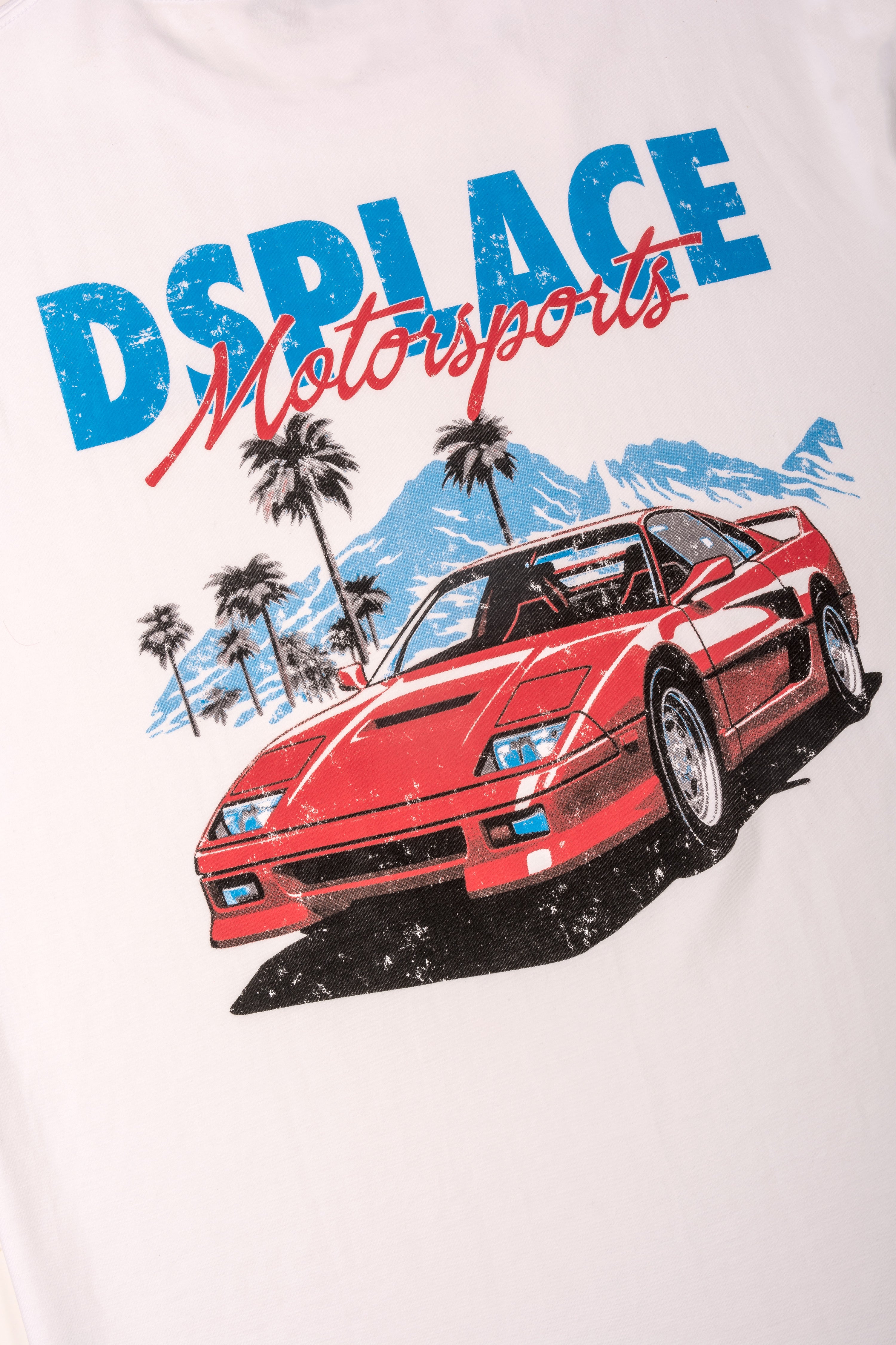Motorsport Chaos Tee - Salt White