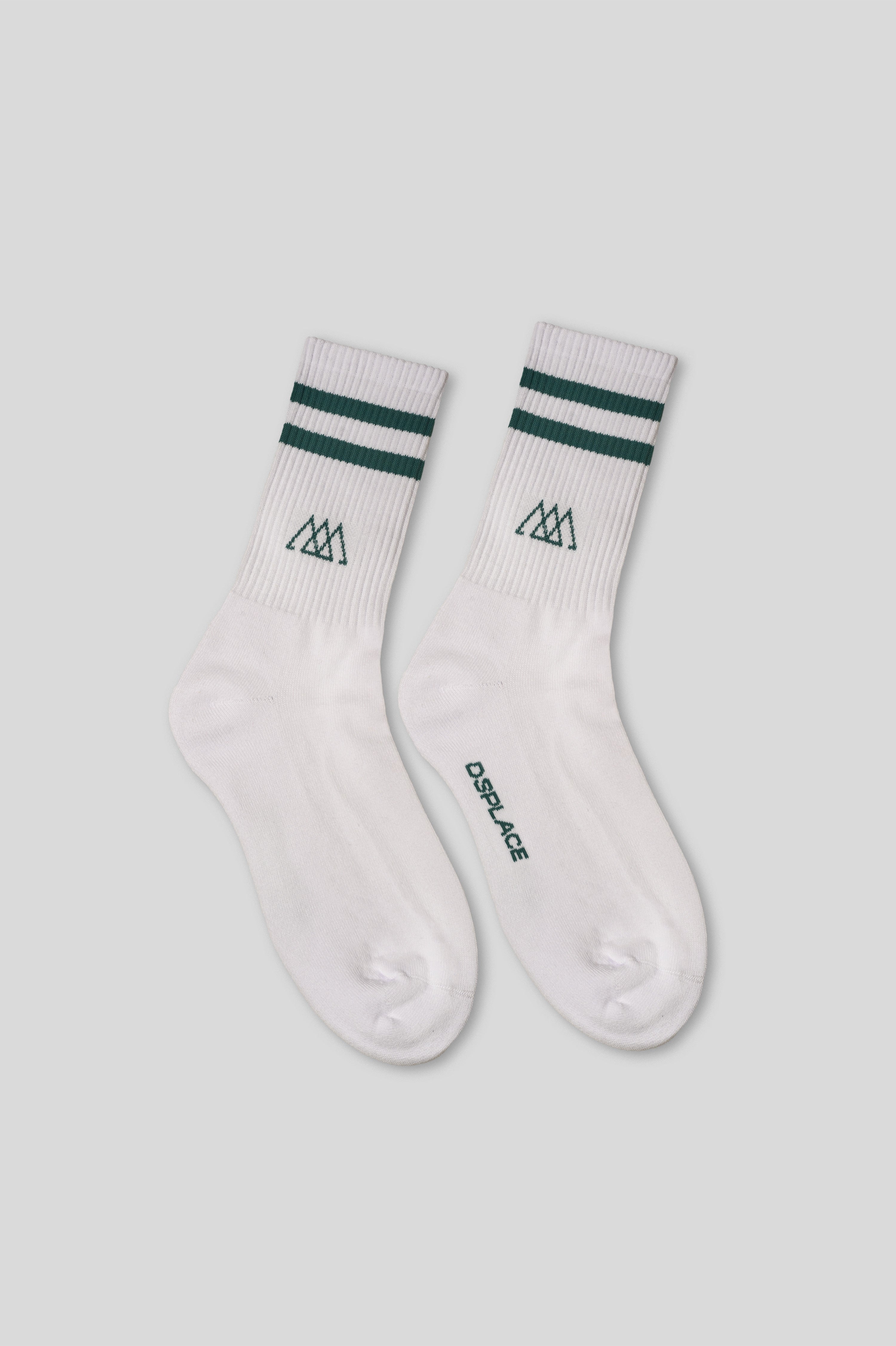Racer Socks - White / Teal