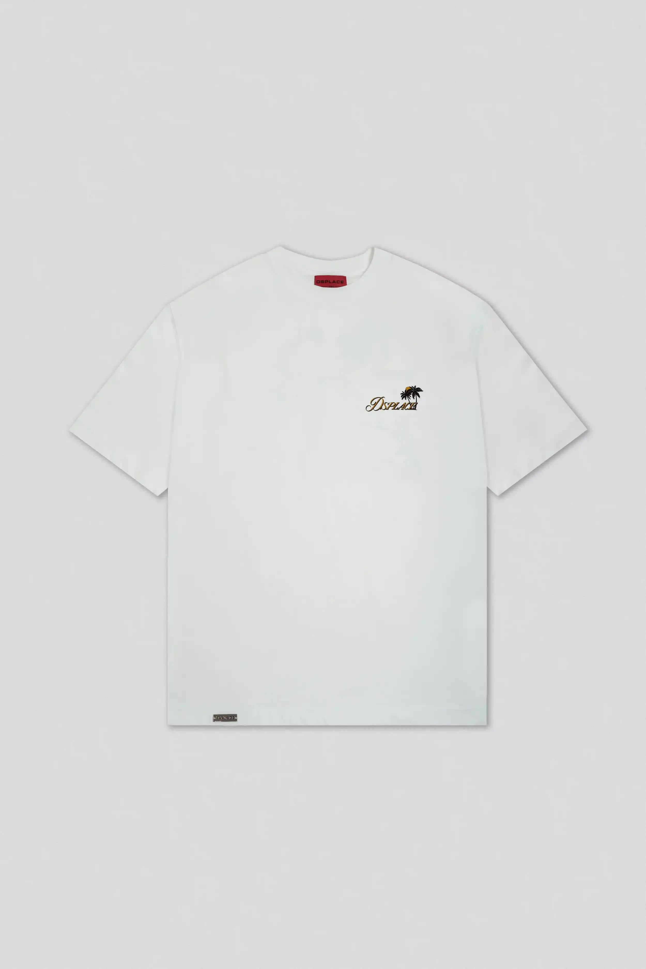 Paradise Boxy Tee - Salt White